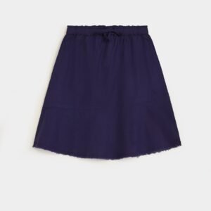 Plain Midi Length Skirt