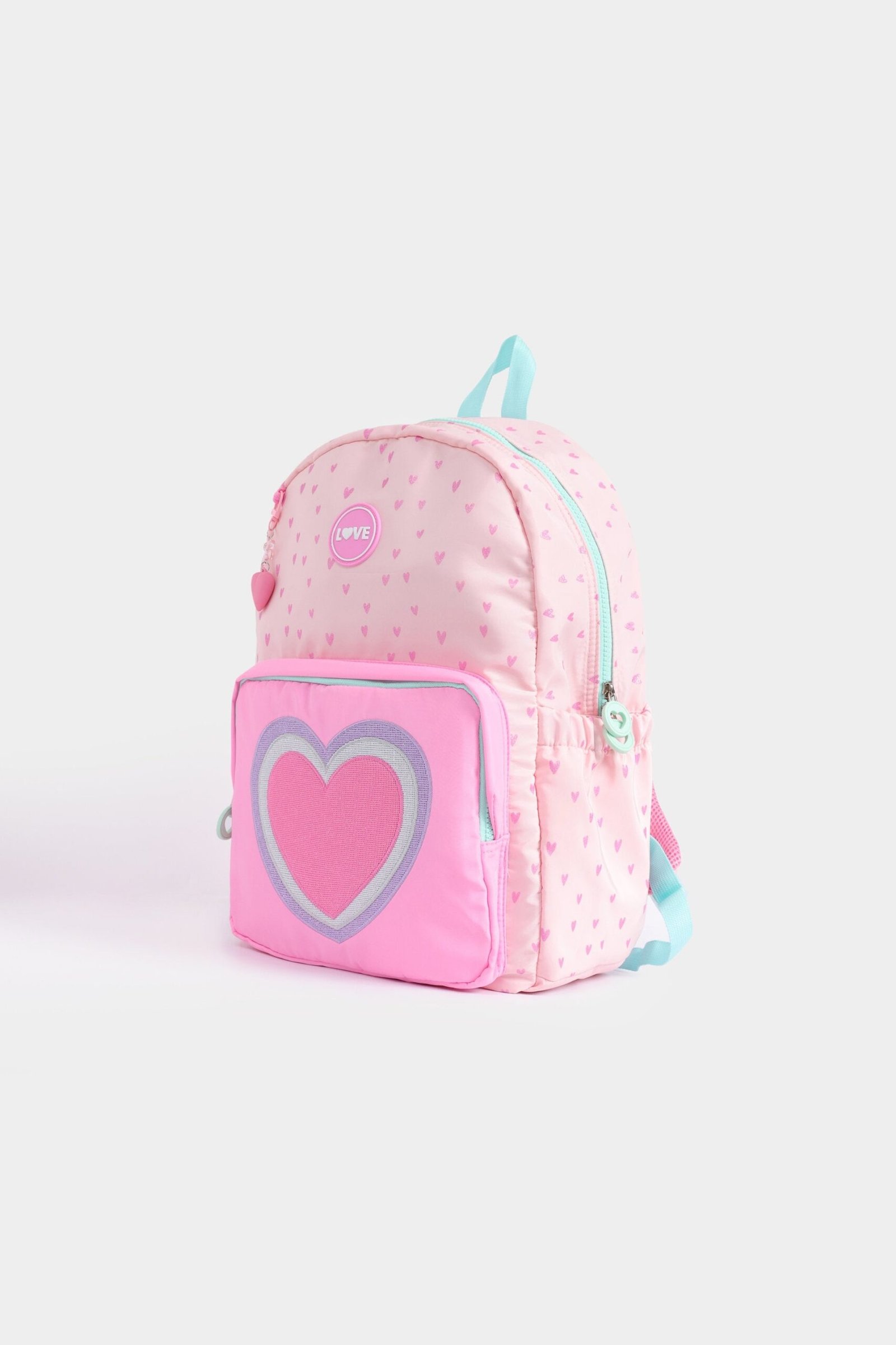 Embroidered Heart Backpack - Image 2