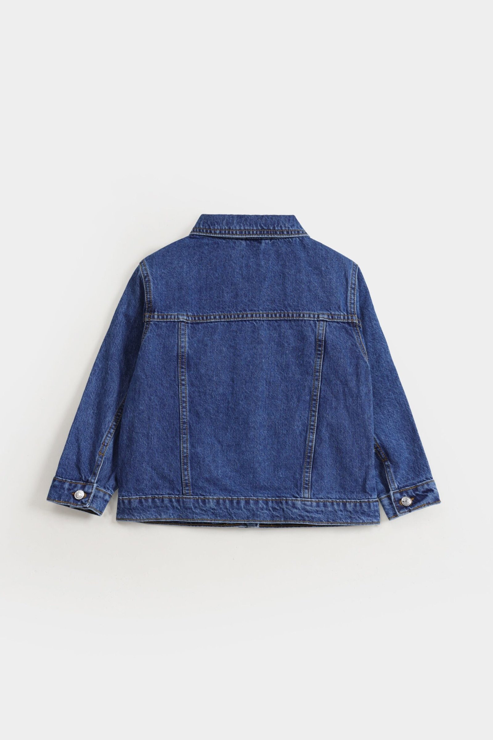 Denim Jacket With Frill Detail - Image 3