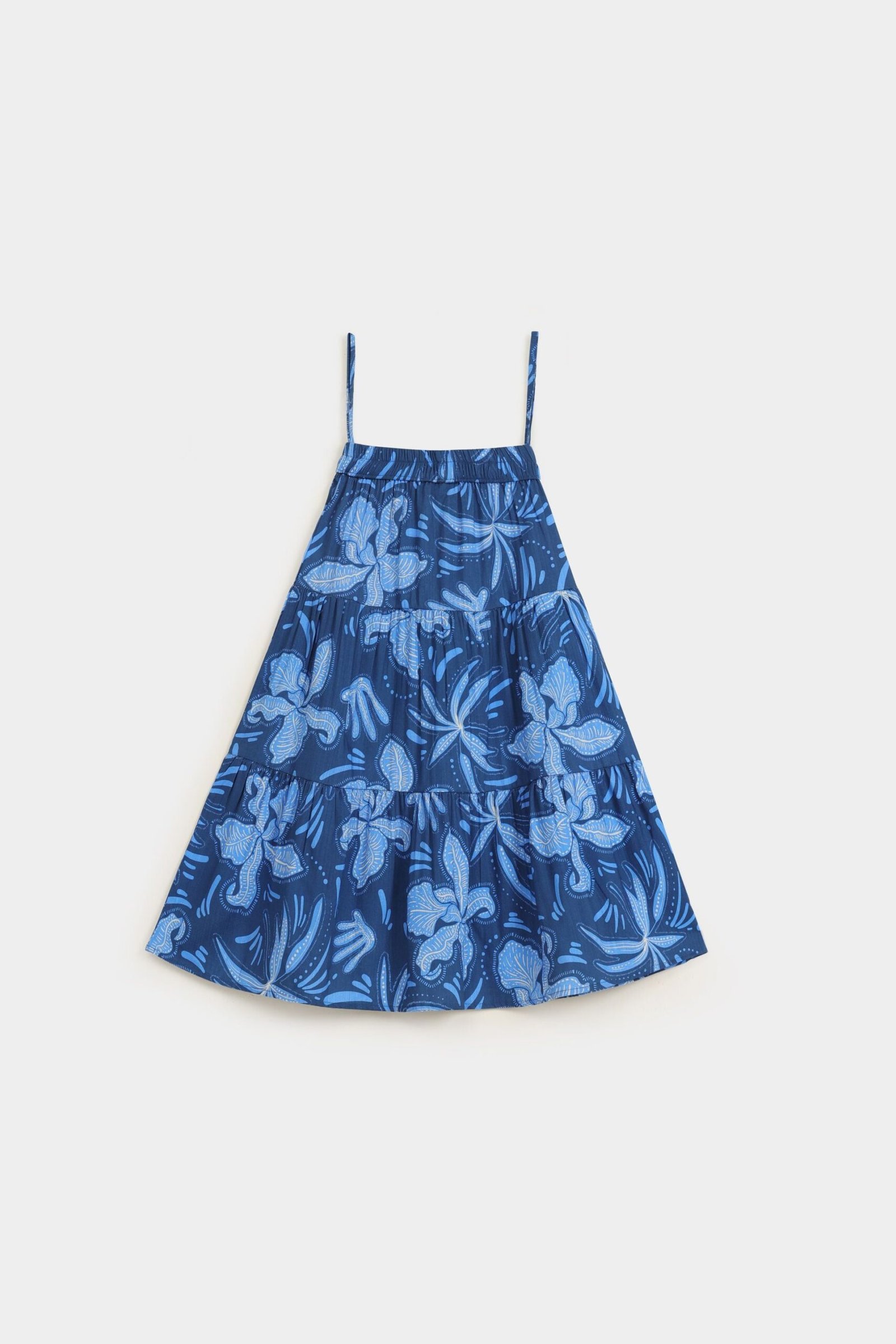 Long Flared Tier Panel Skirt - Image 3