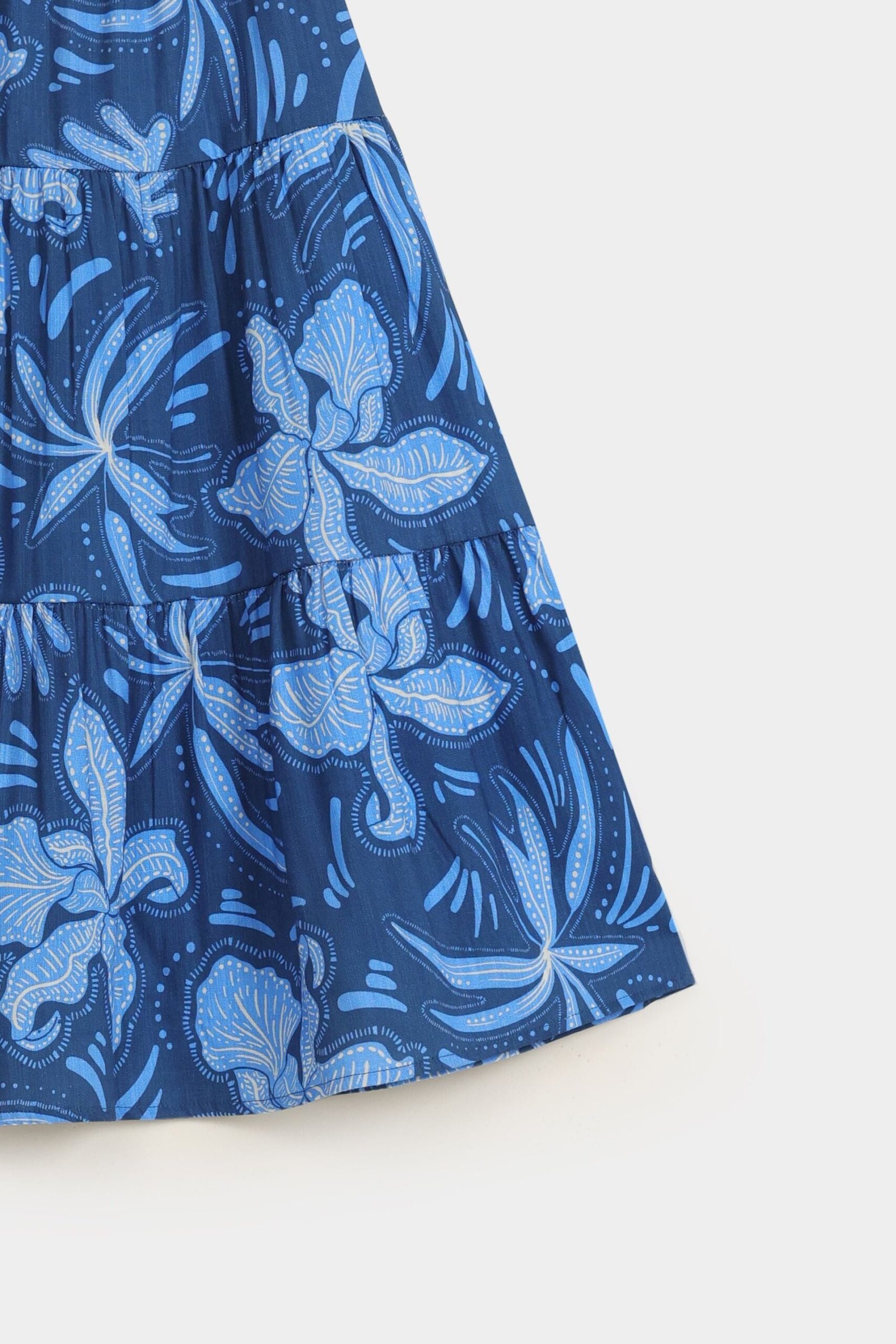 Long Flared Tier Panel Skirt - Image 2