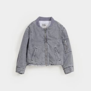 Denim Bomber Jacket