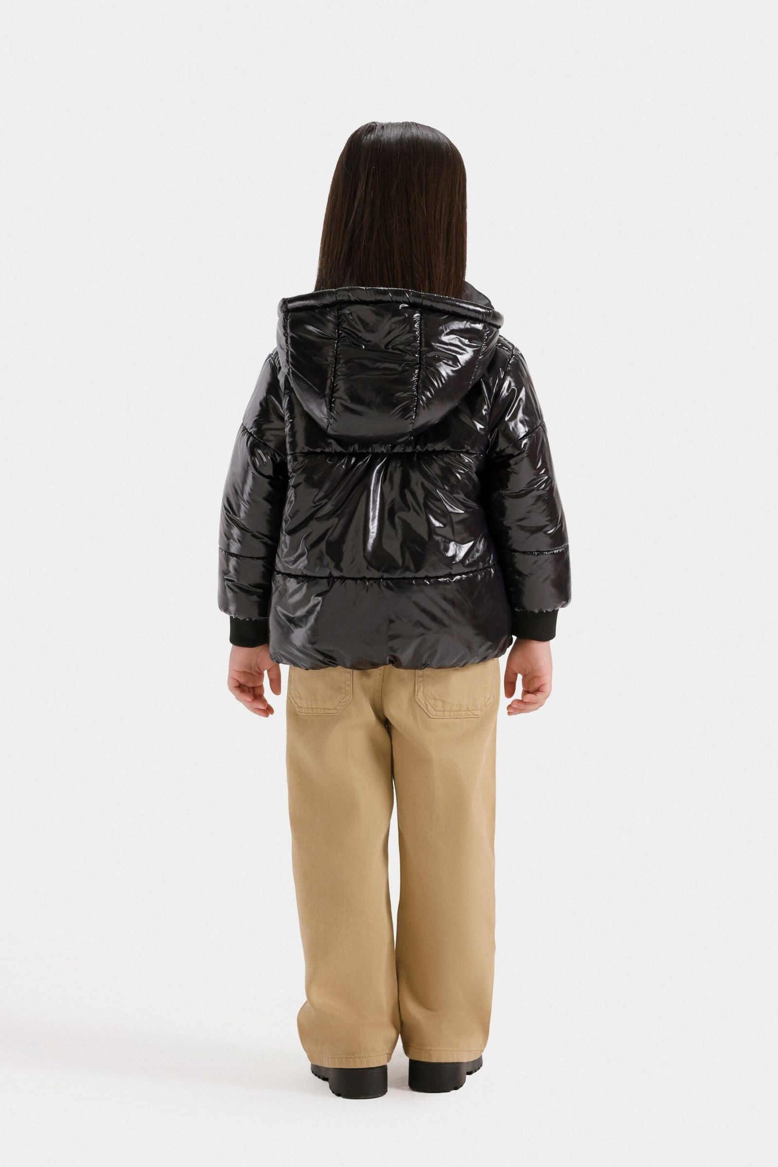 Metallic Puffer Jacket - Image 6
