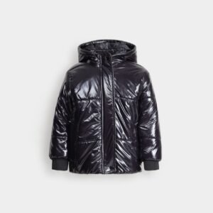 Metallic Puffer Jacket