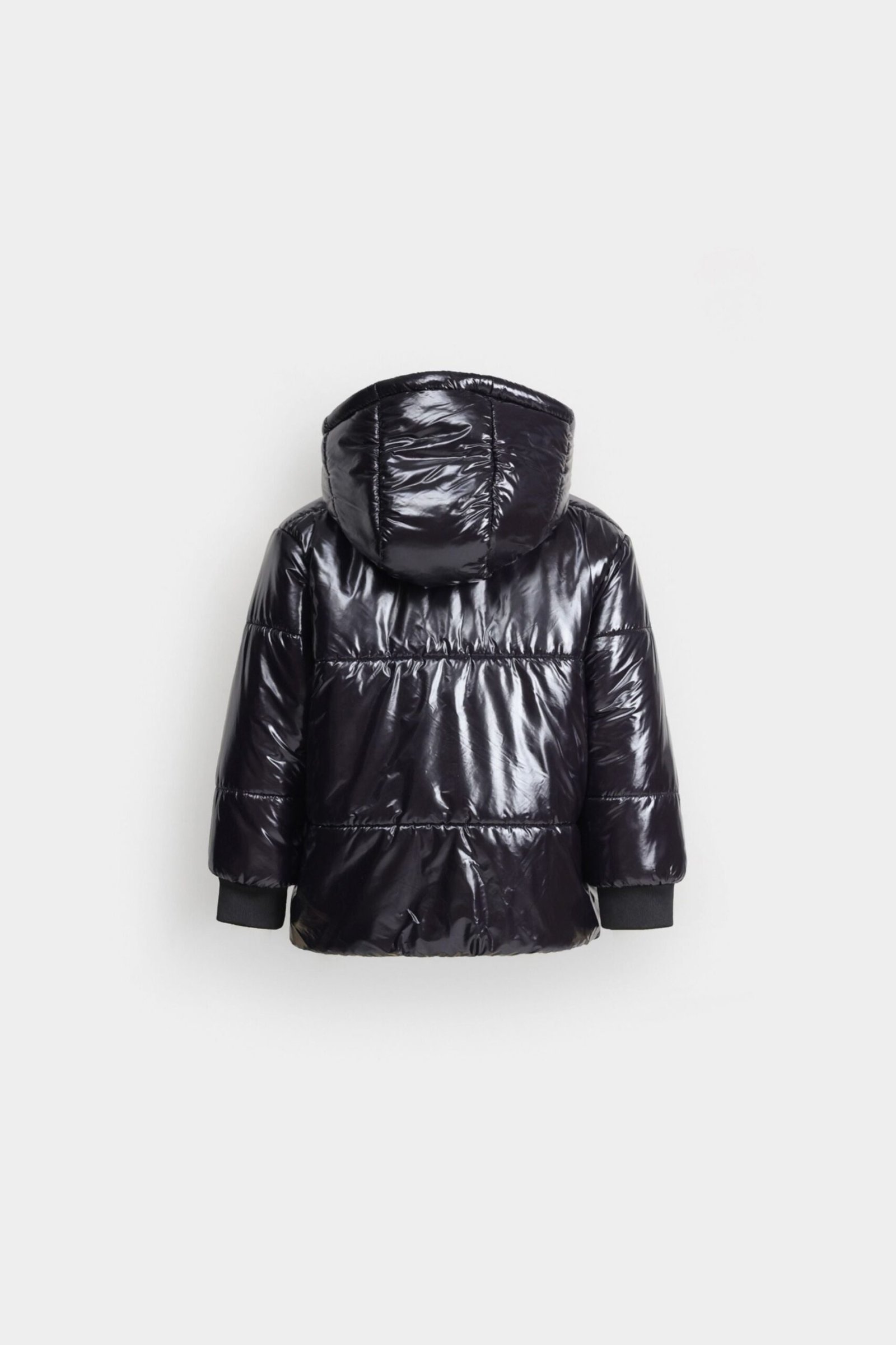 Metallic Puffer Jacket - Image 3