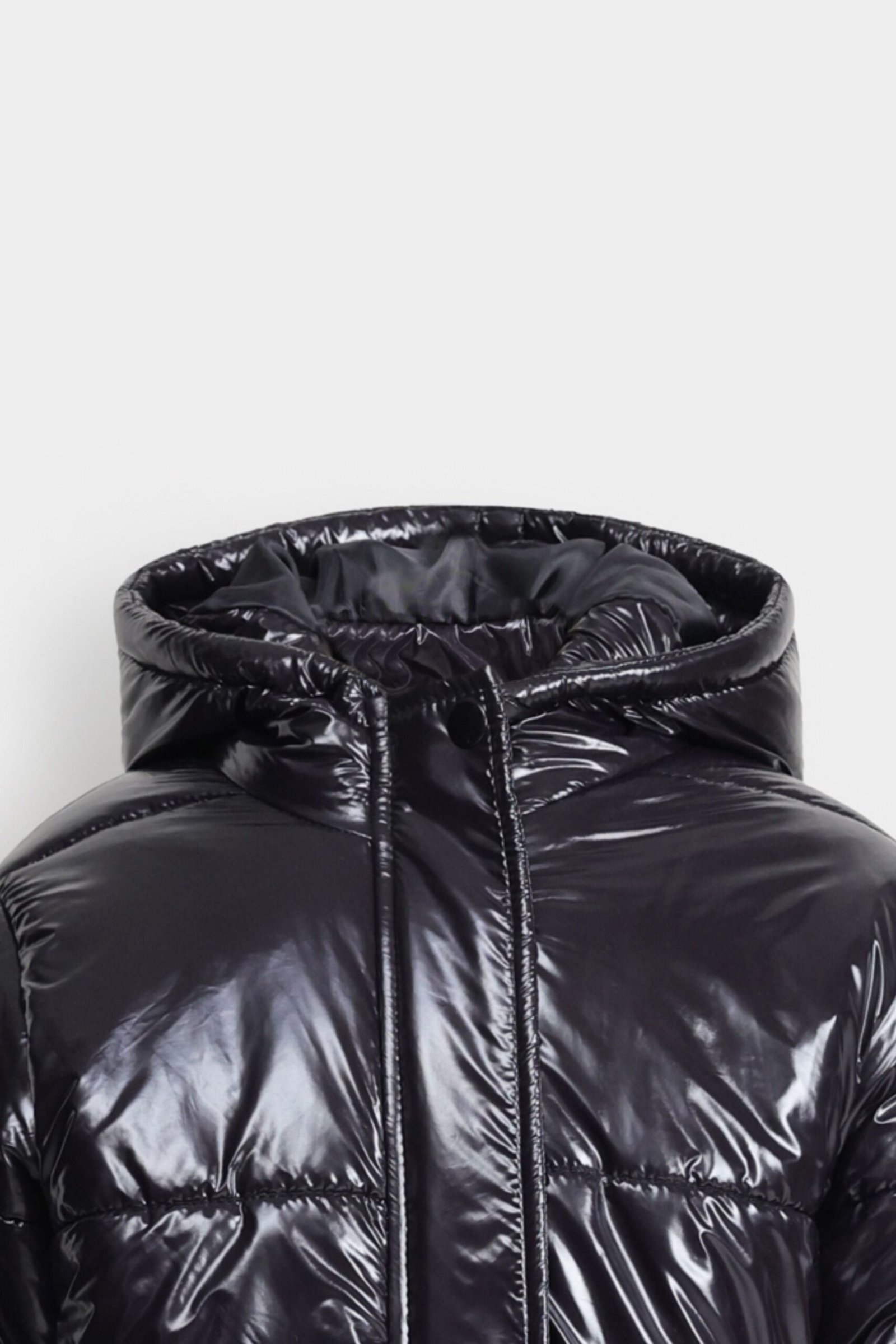 Metallic Puffer Jacket - Image 2