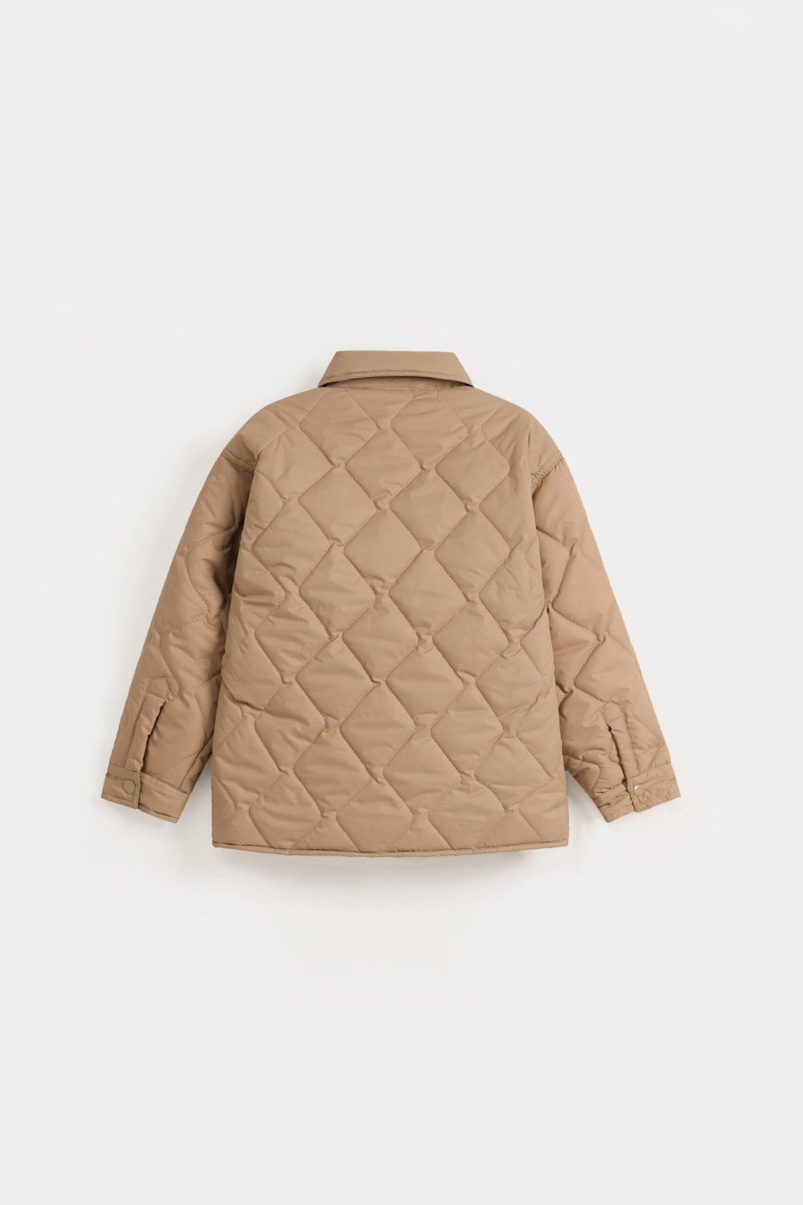 Classic Quilted Puffer Jacket - Image 3