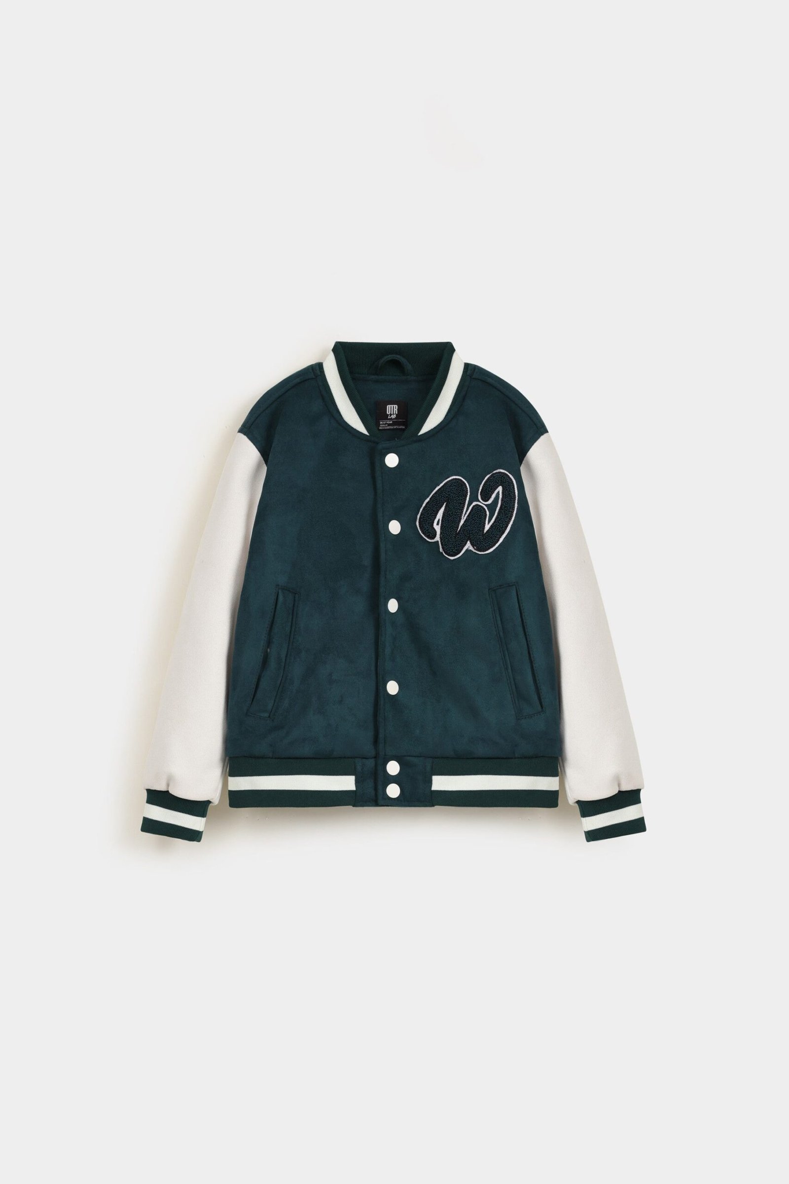 Varsity Suede Jacket