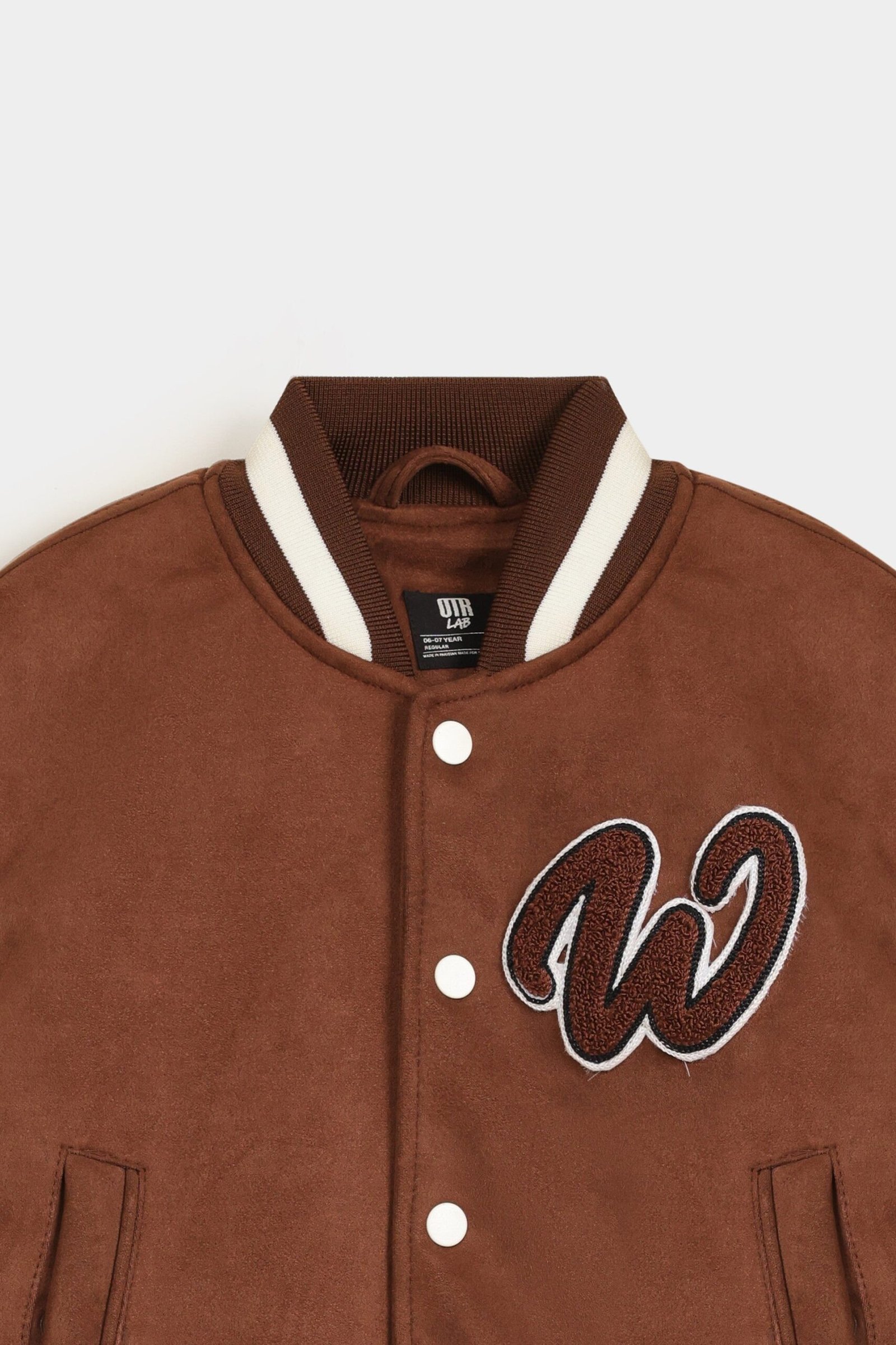 Varsity Suede Jacket - Image 5