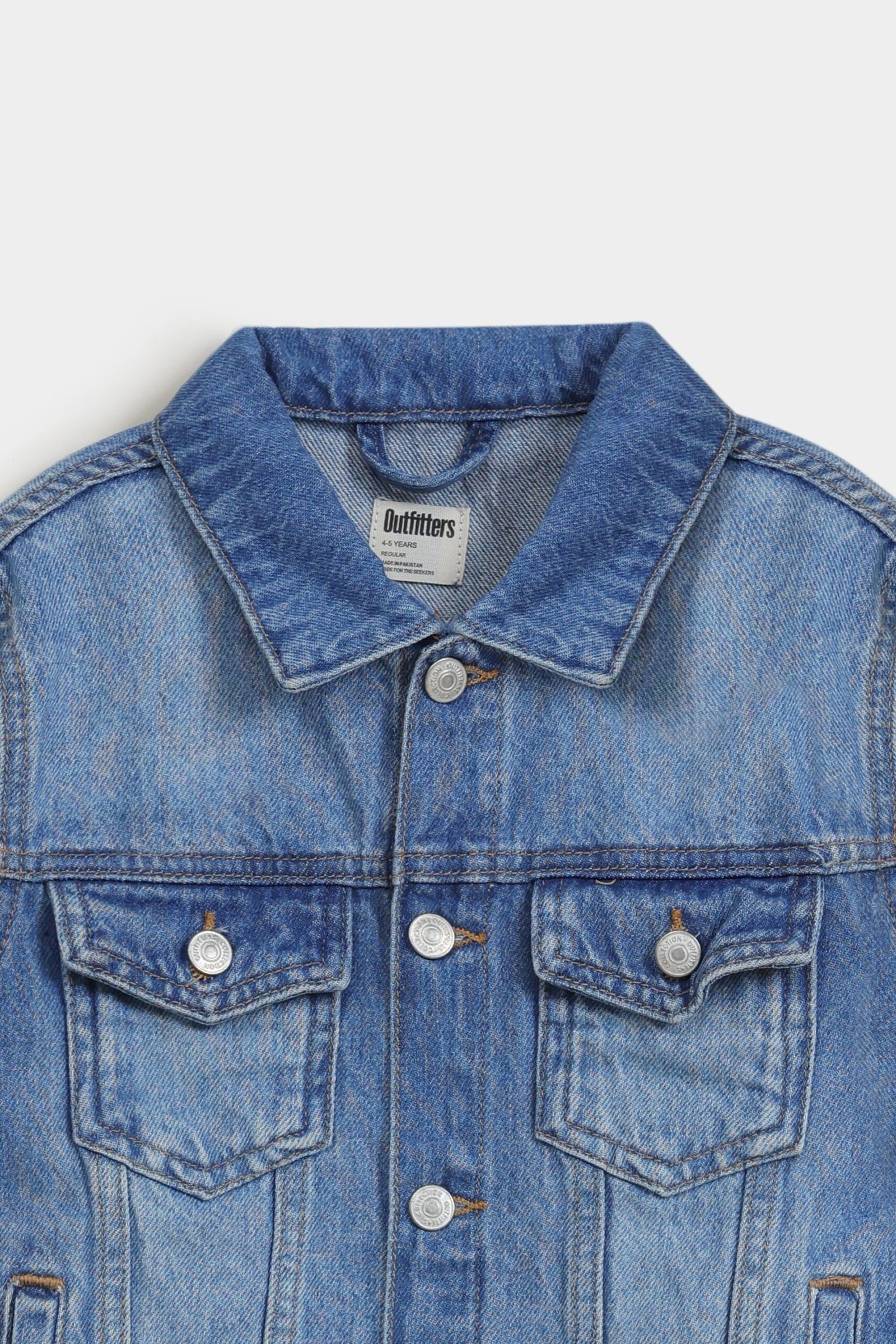 Basic Denim Trucker - Image 2