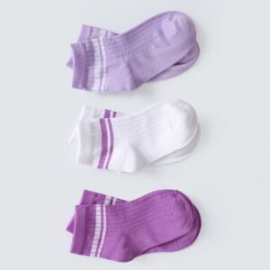 Pack Of 3 Ankle Socks