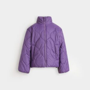 Cropped Quilted Puffer Jacket
