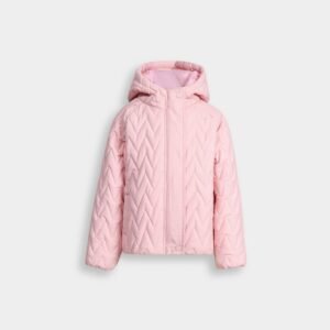 Quilted Puffer Jacket With Hood