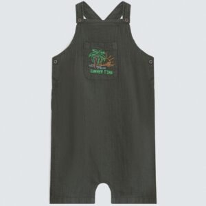 Embroidered Dungaree