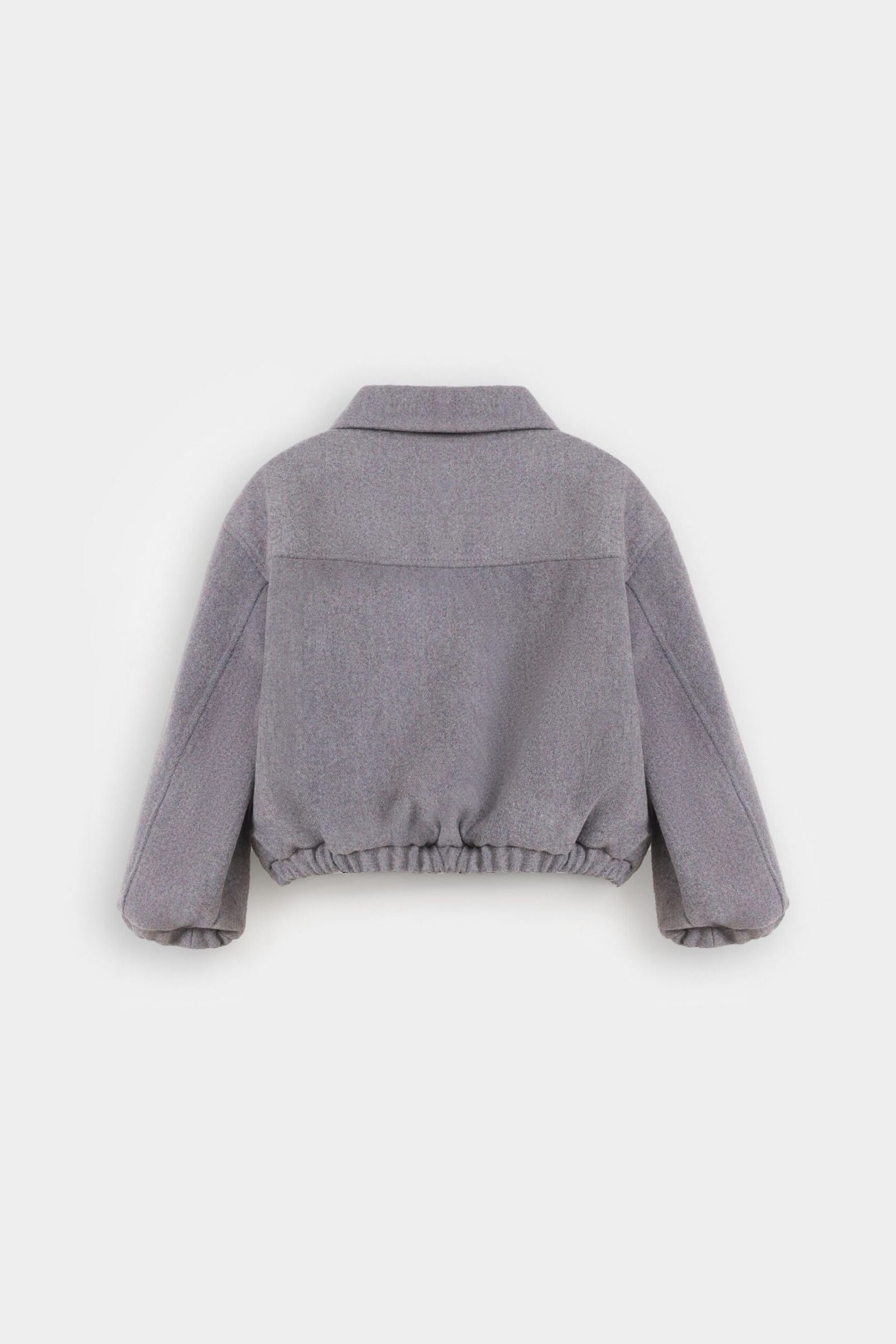 Woolen Bomber Jacket - Image 3