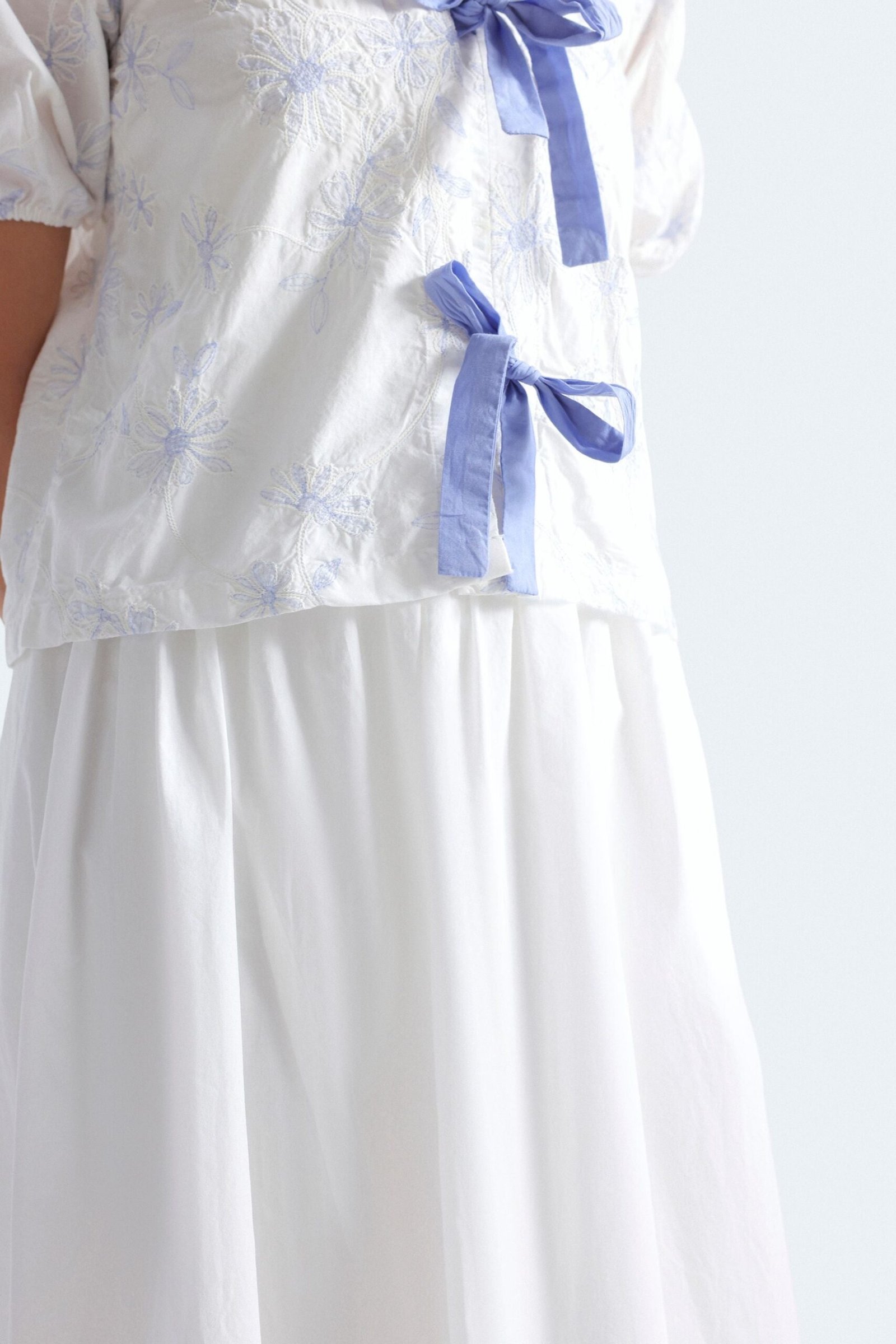 Poplin Midi Skirt - Image 3
