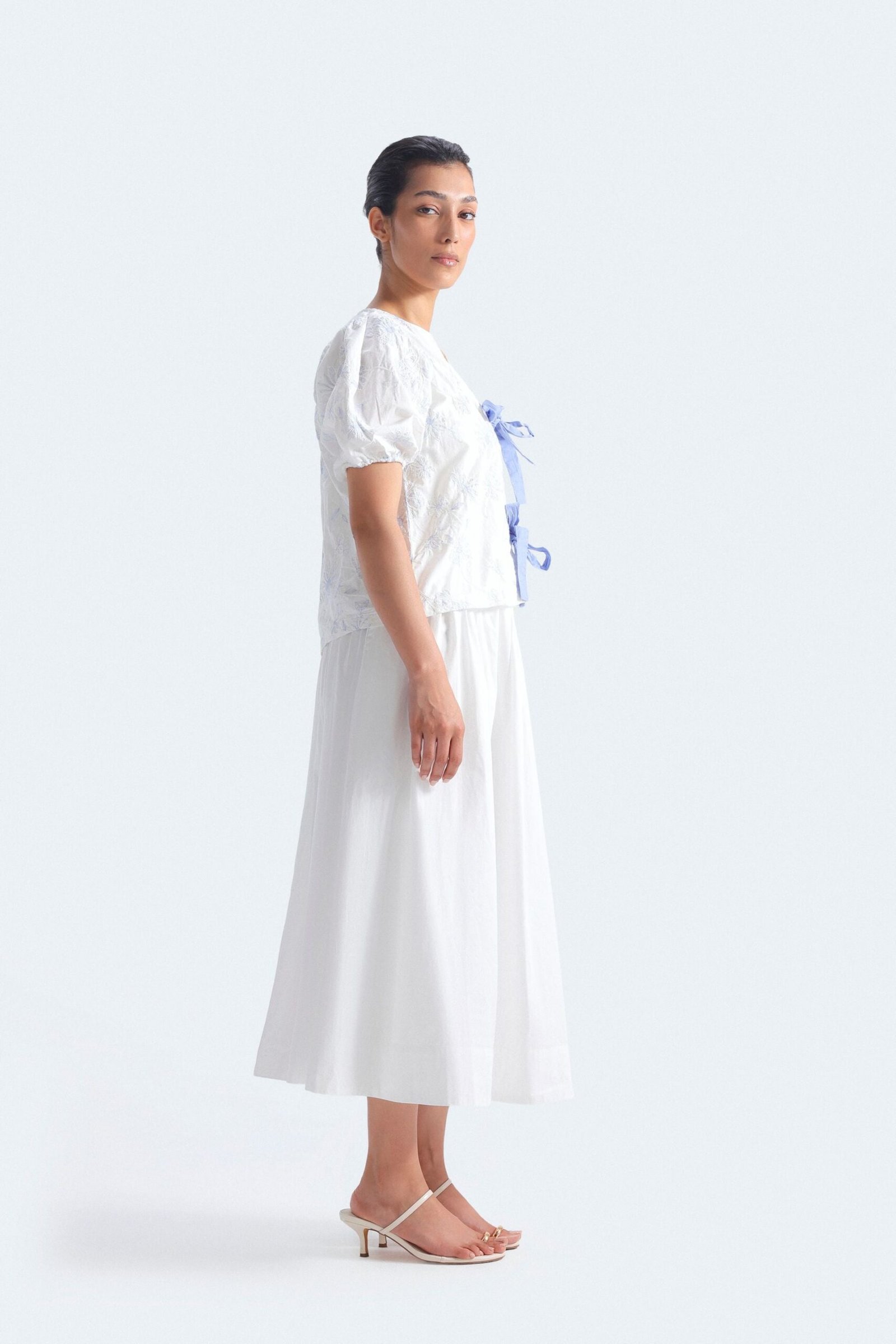 Poplin Midi Skirt - Image 2