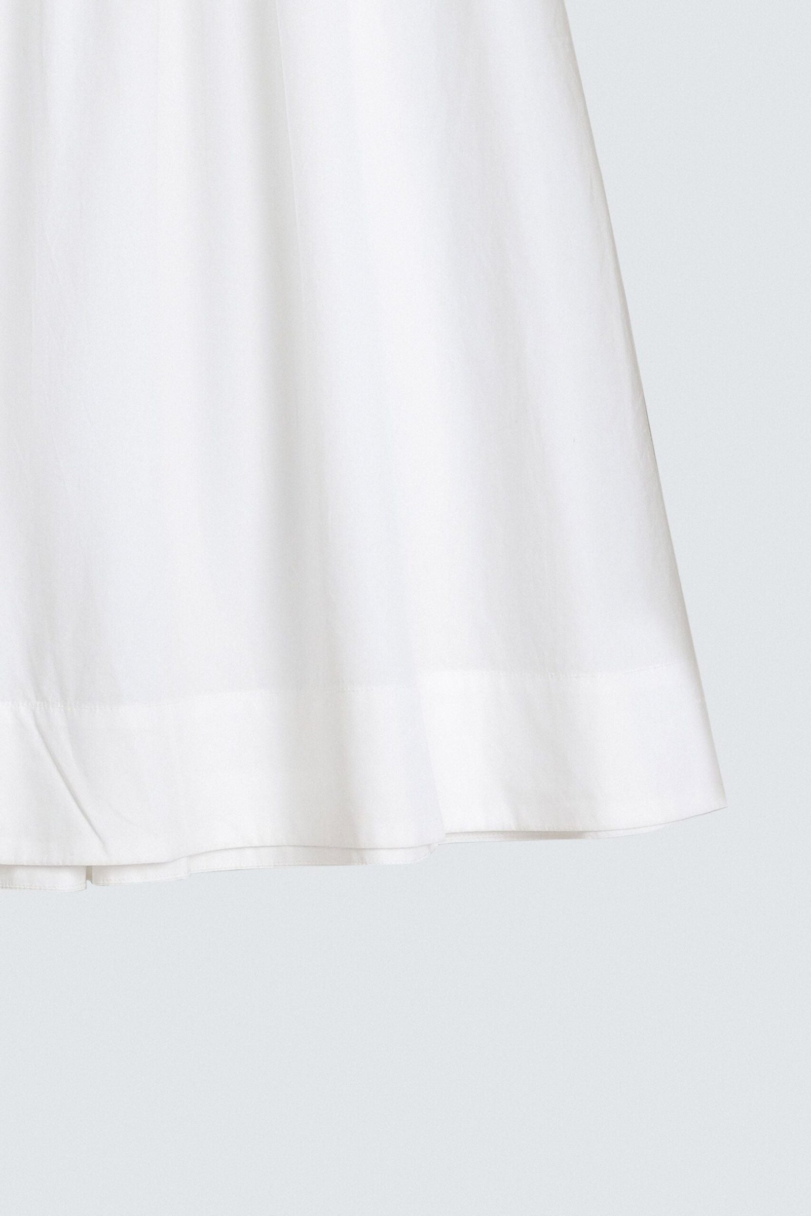 Poplin Midi Skirt - Image 7