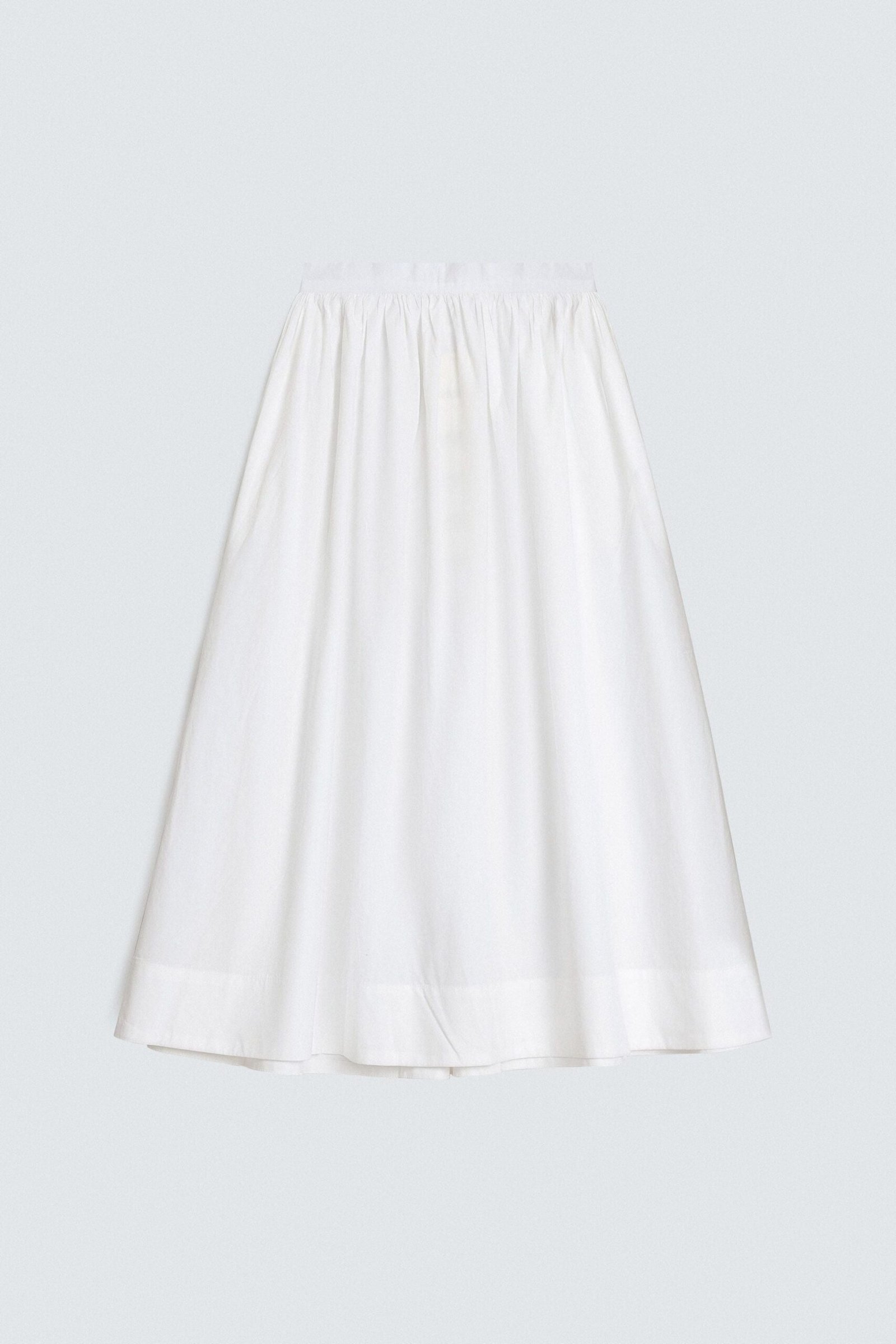 Poplin Midi Skirt - Image 8