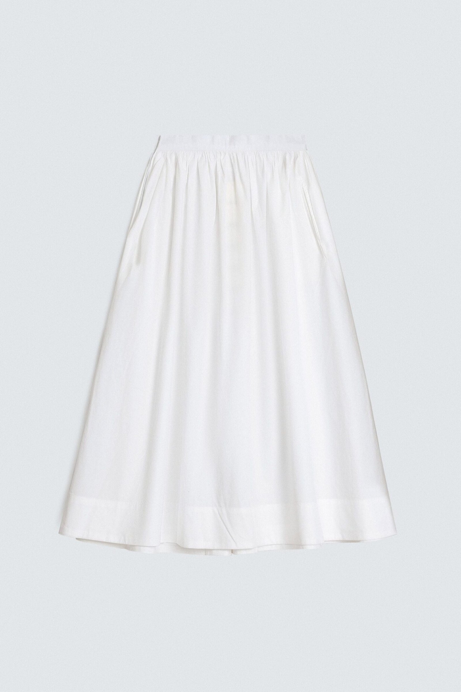 Poplin Midi Skirt - Image 5
