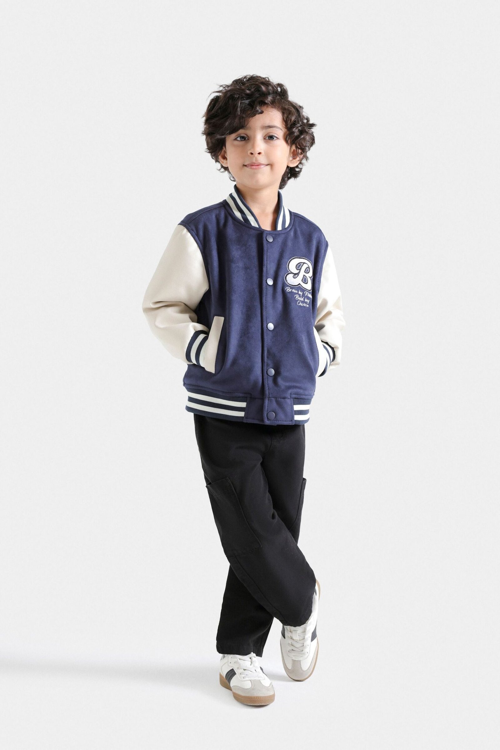 Suede Varsity Jacket - Image 11