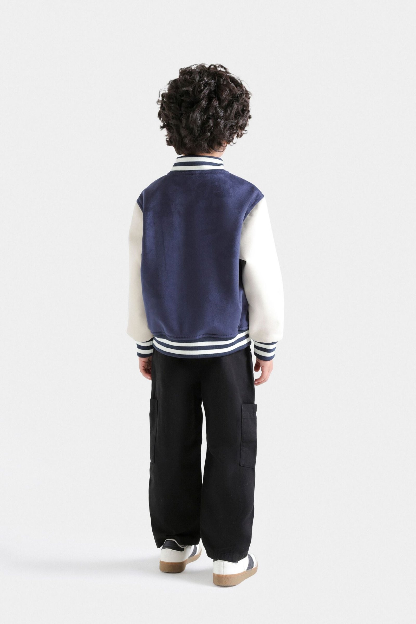 Suede Varsity Jacket - Image 12