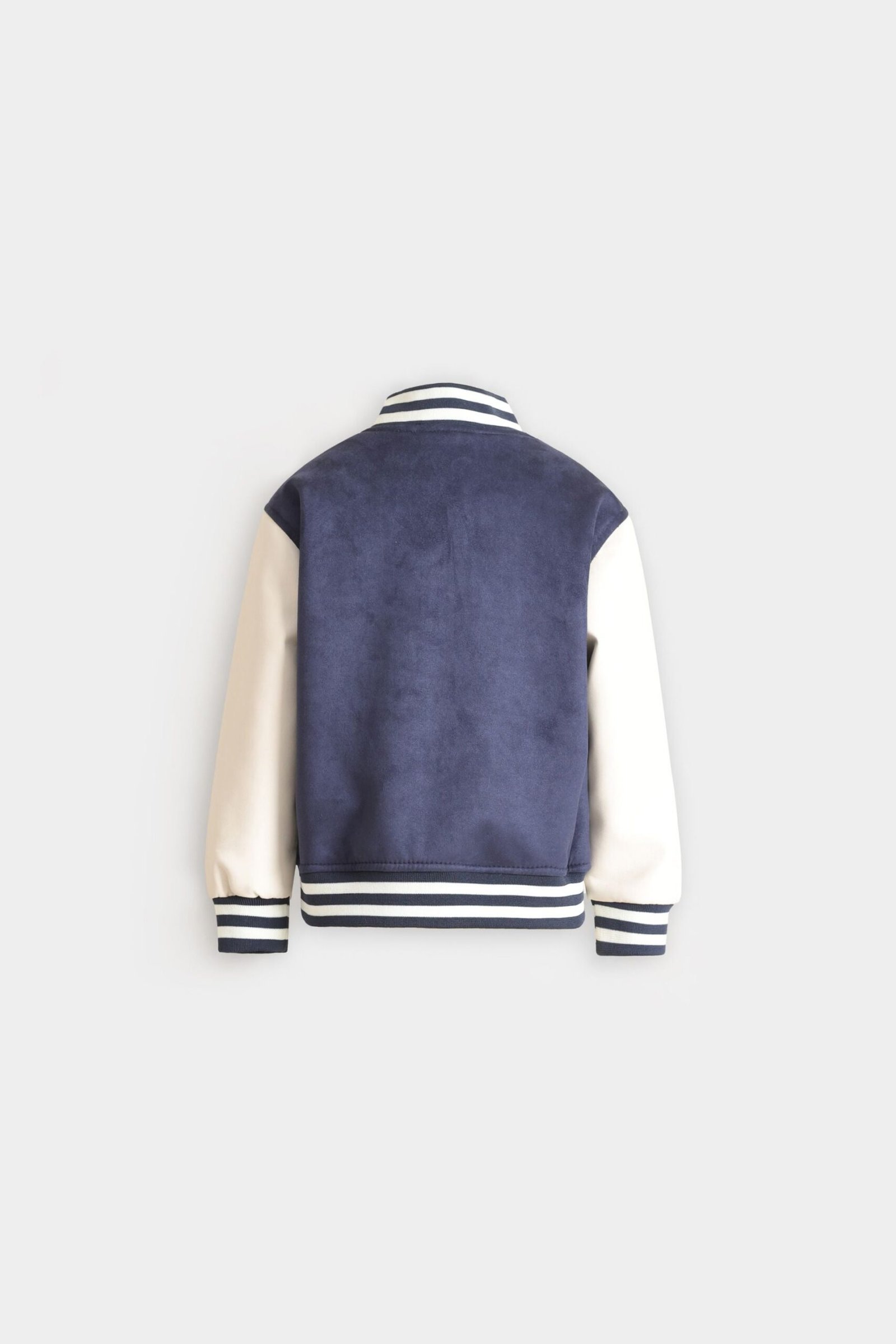 Suede Varsity Jacket - Image 9