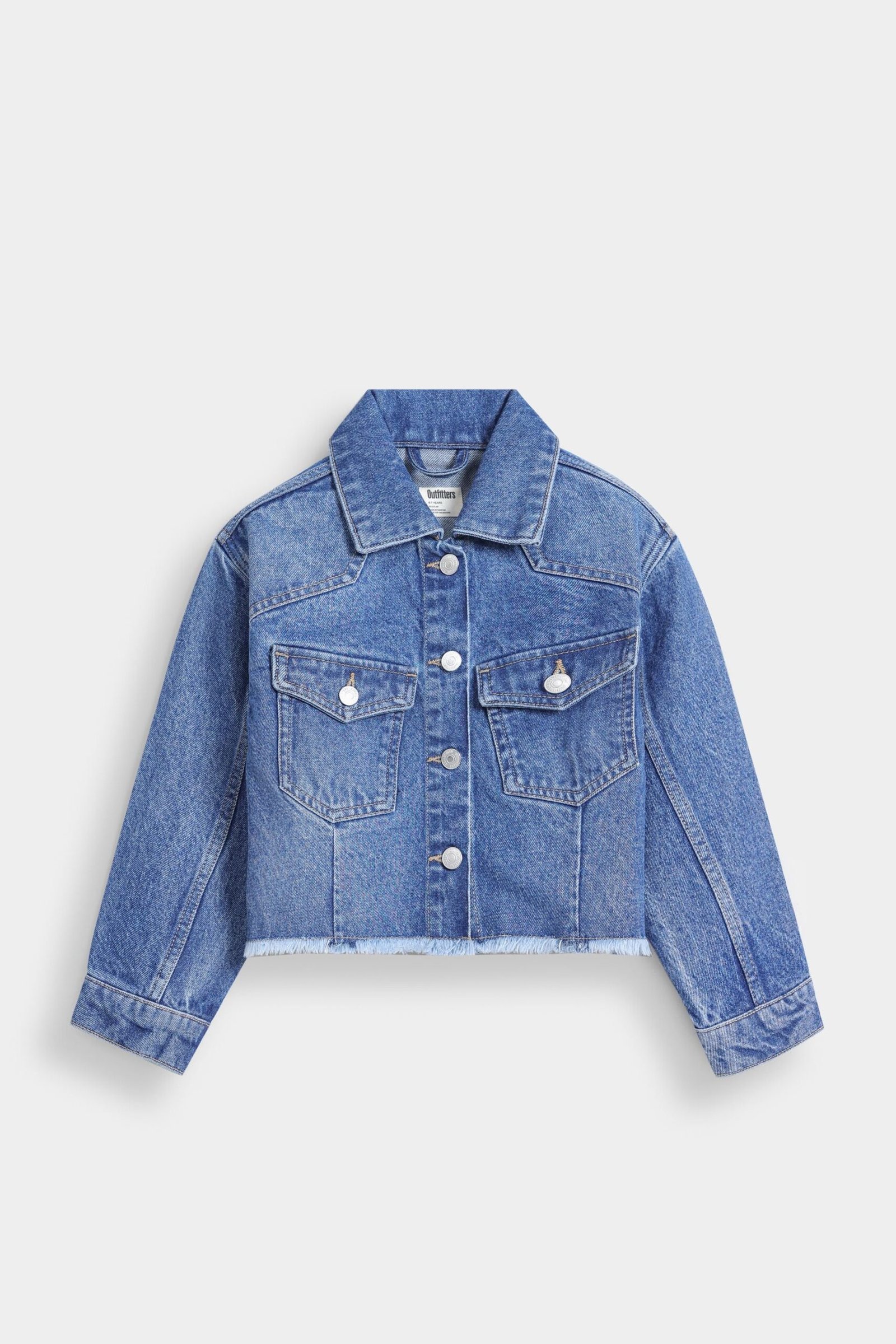 Cropped Denim Jacket
