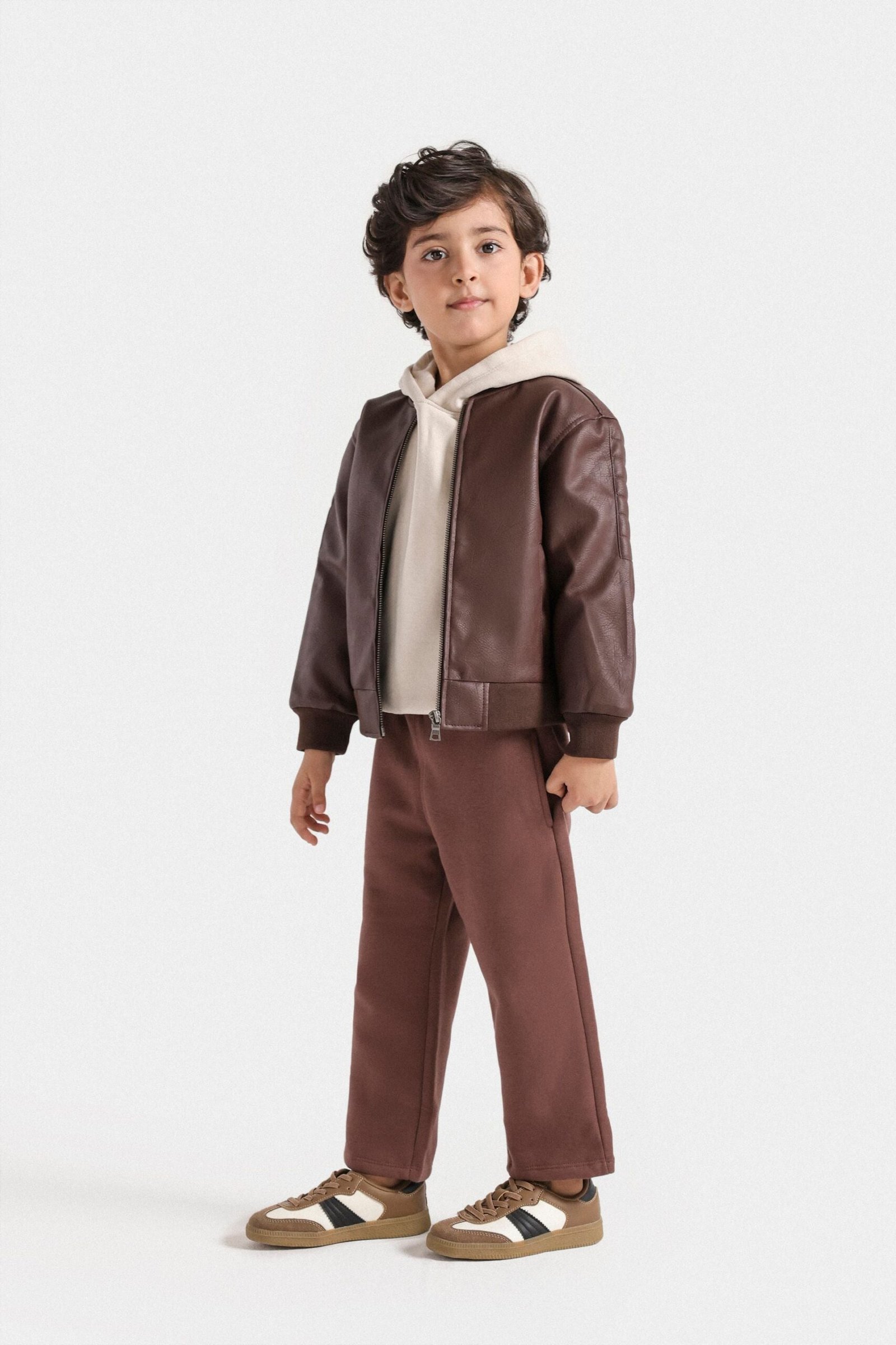 Faux Leather Jacket - Image 6
