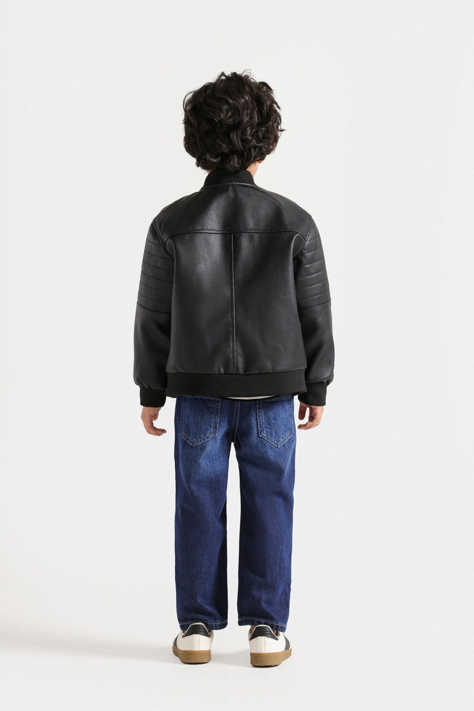 Faux Leather Jacket - Image 13