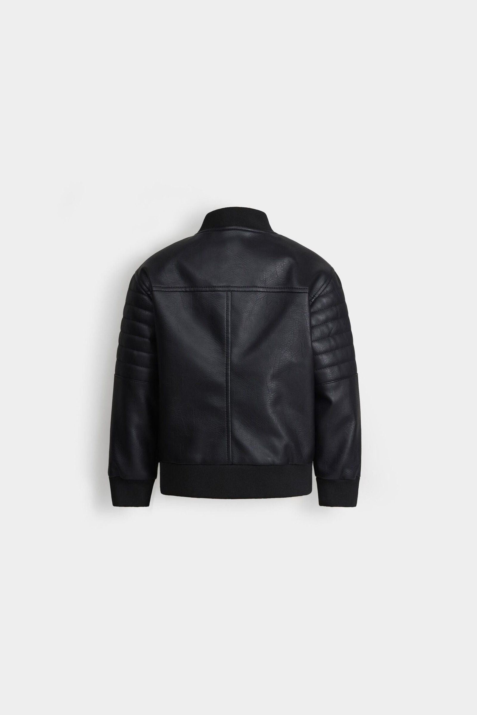Faux Leather Jacket - Image 10