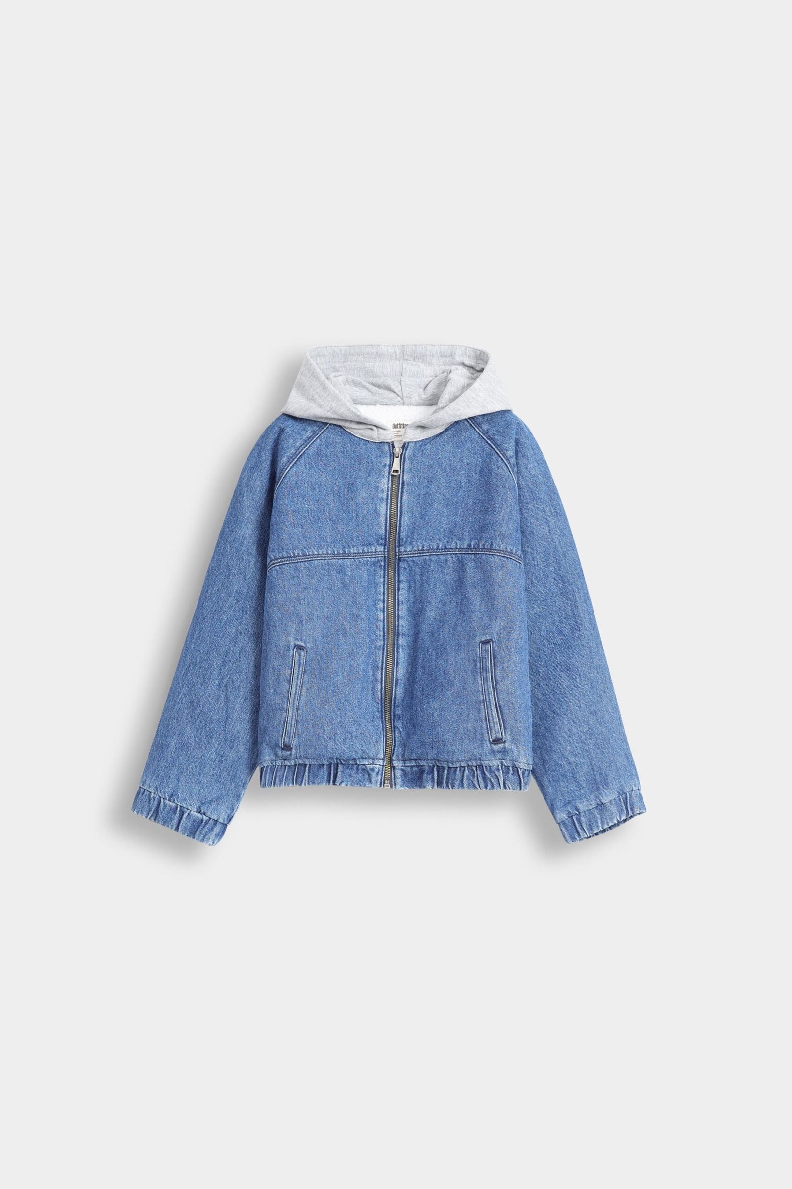Denim Jacket With Hood