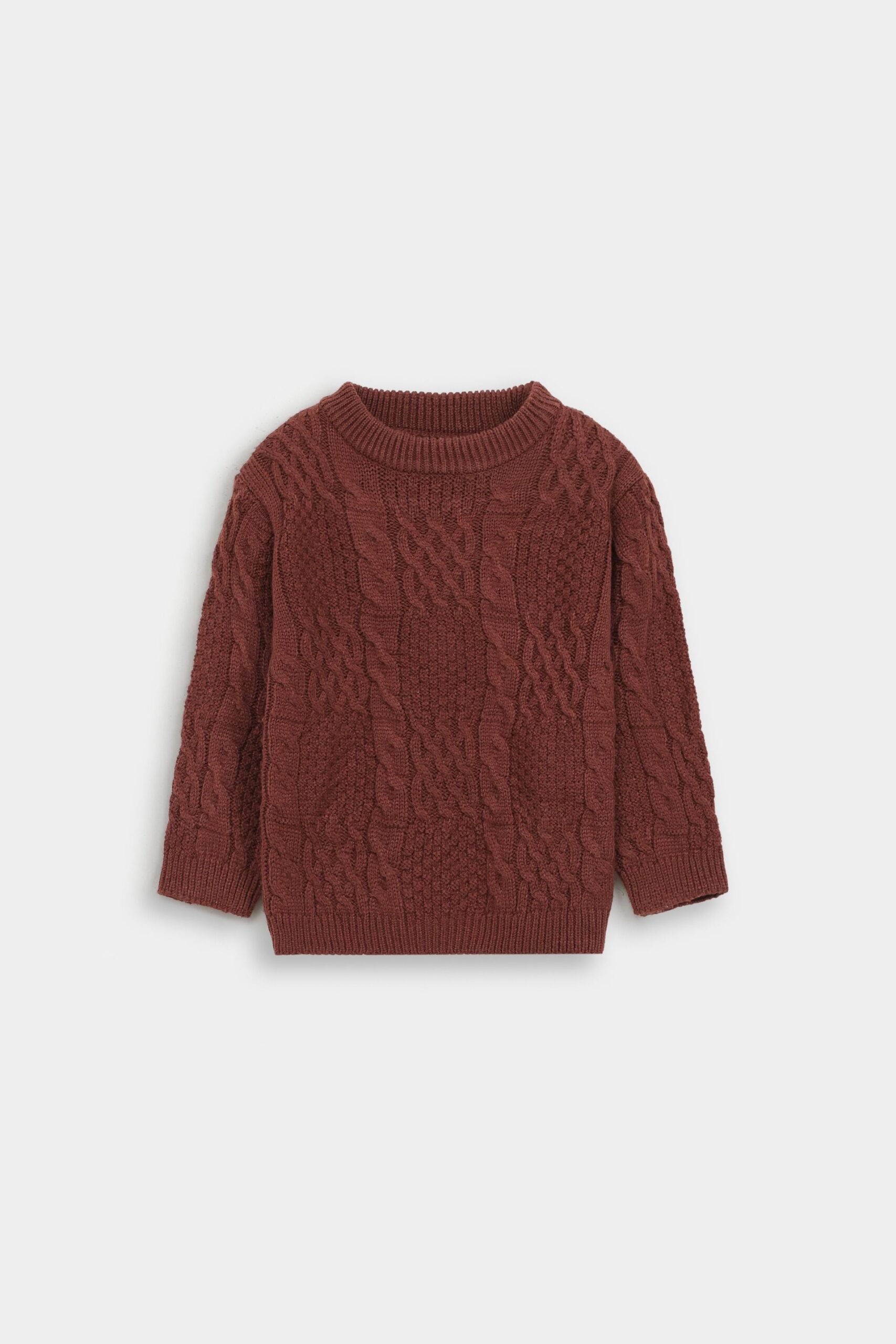 Basic Cable Knitted Sweater
