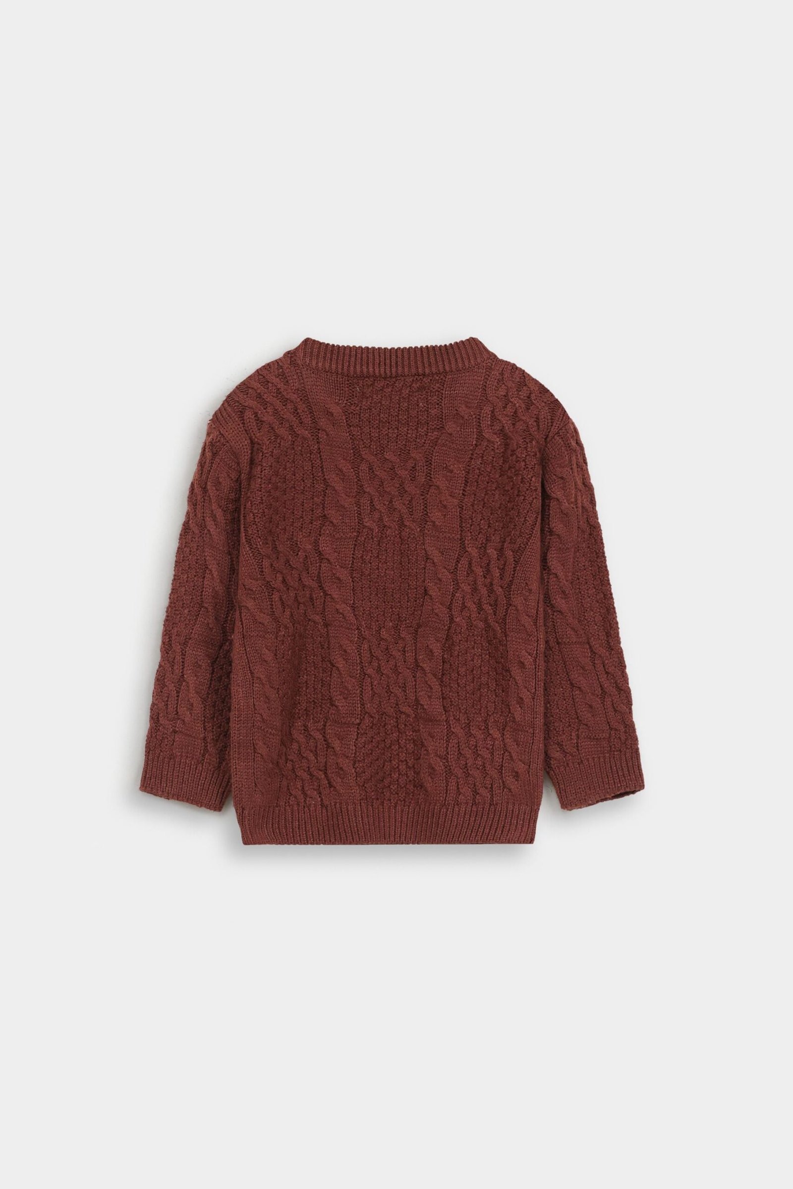 Basic Cable Knitted Sweater - Image 3