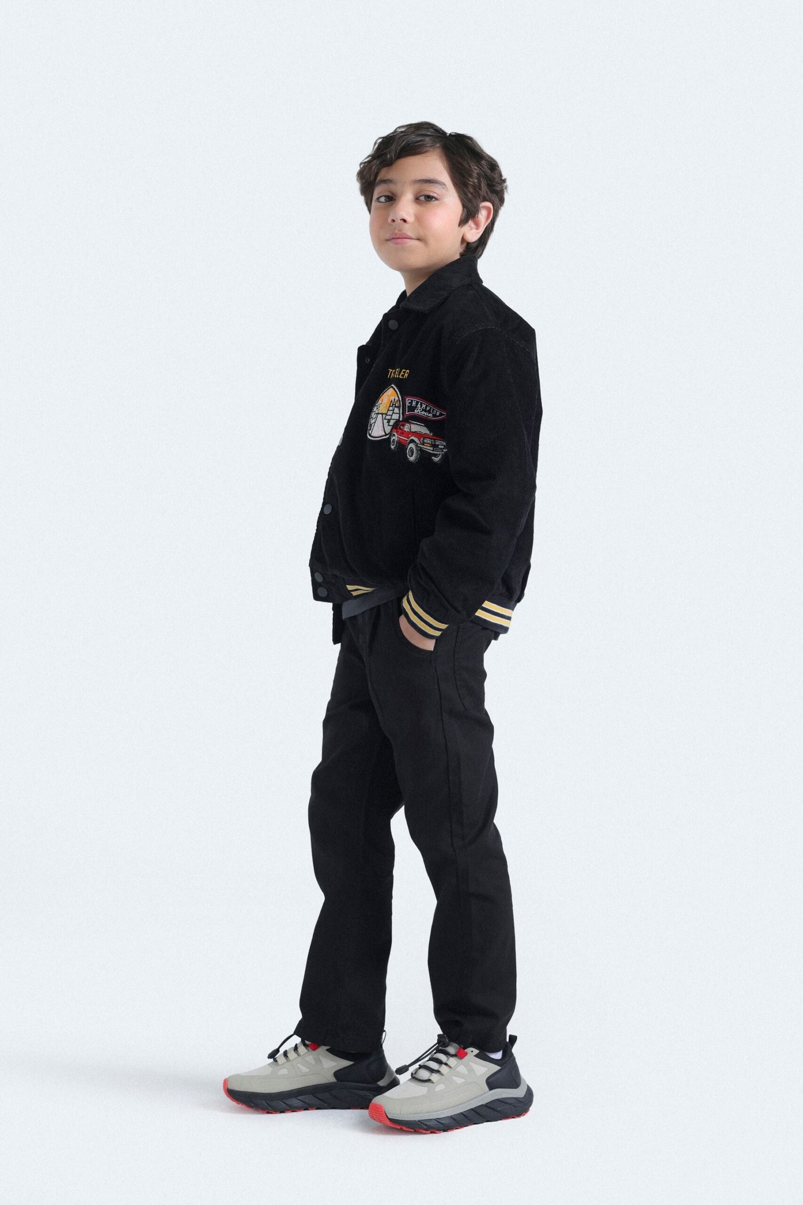 Corduroy Varsity Jacket - Image 5