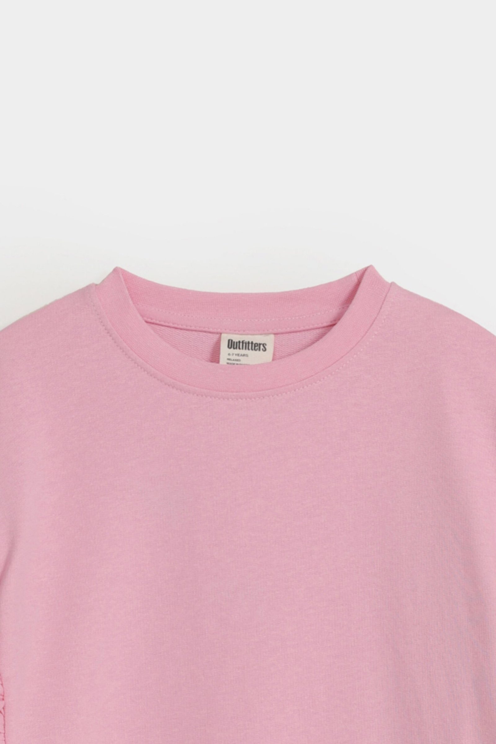 Basic Sweatshirt With Frill Detail - Image 7