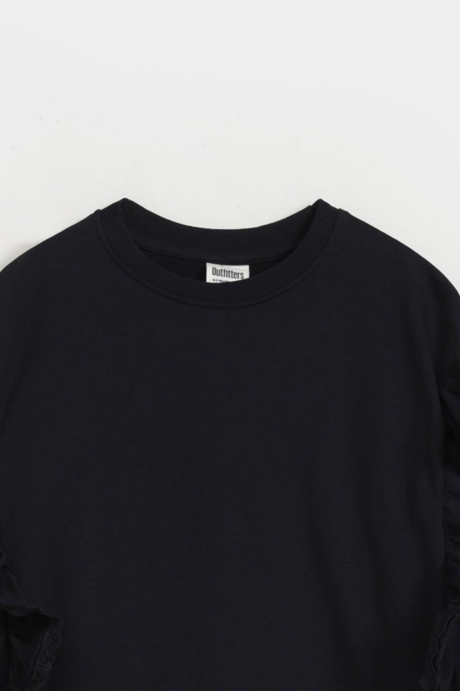 Basic Sweatshirt With Frill Detail - Image 12