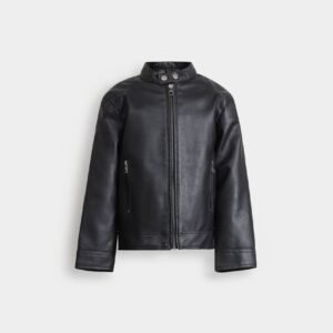 Faux Leather Biker Jacket