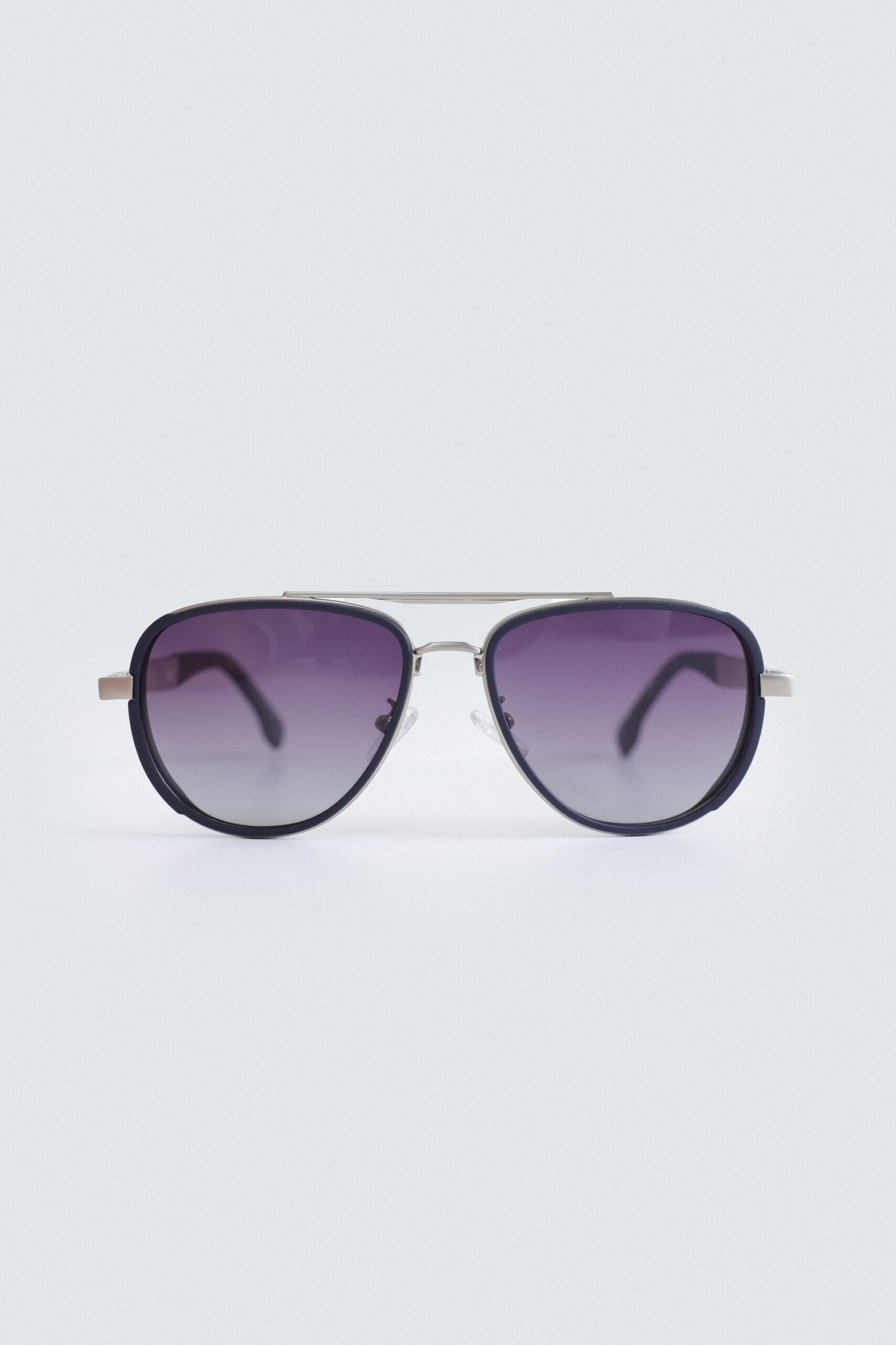 Tinted Aviator Sunglasses