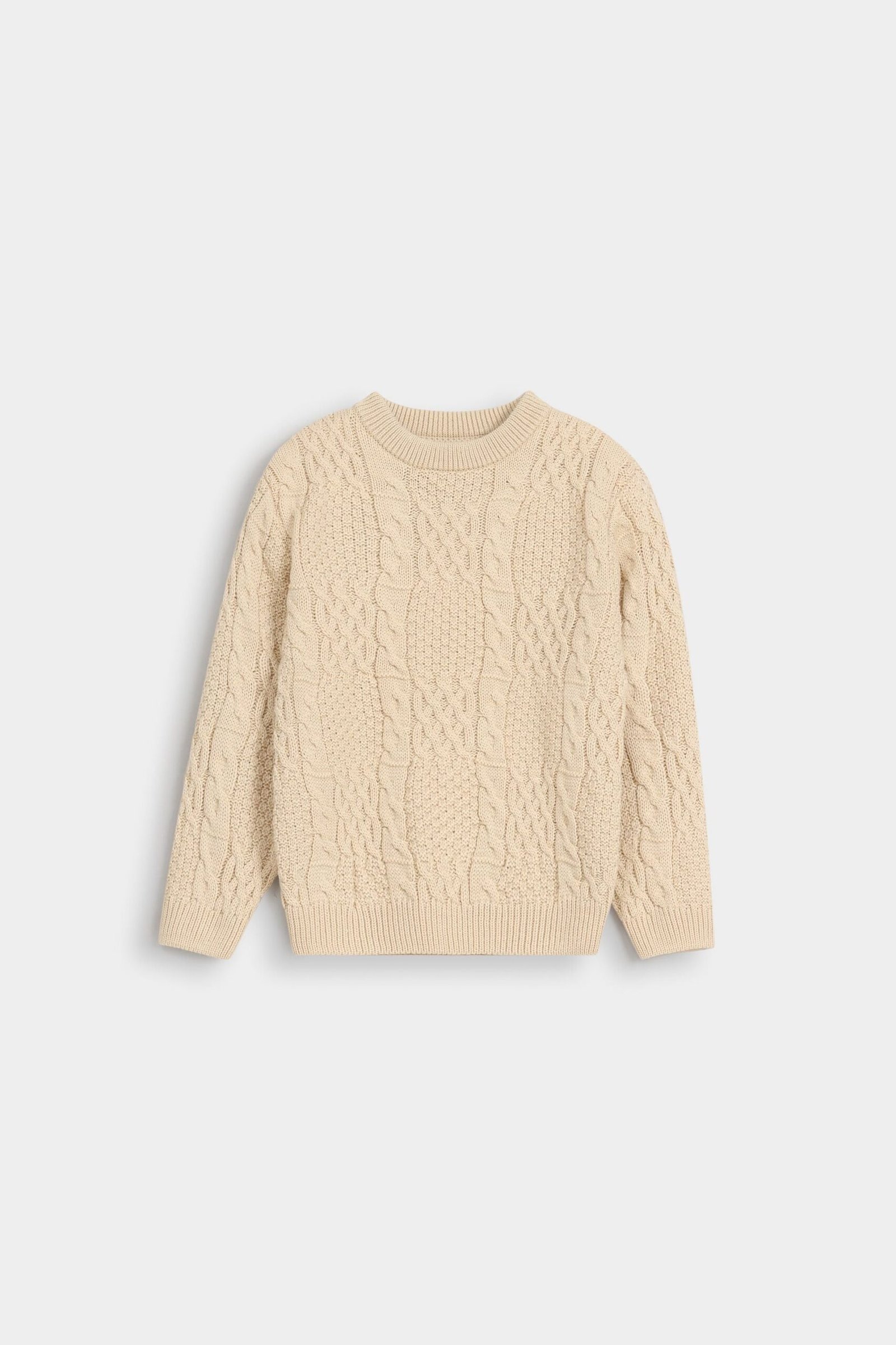 Cable Knit Sweater - Image 6