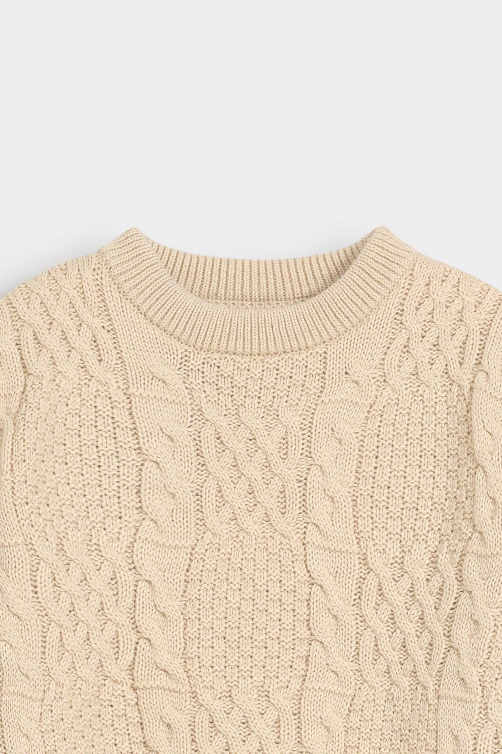 Cable Knit Sweater - Image 7