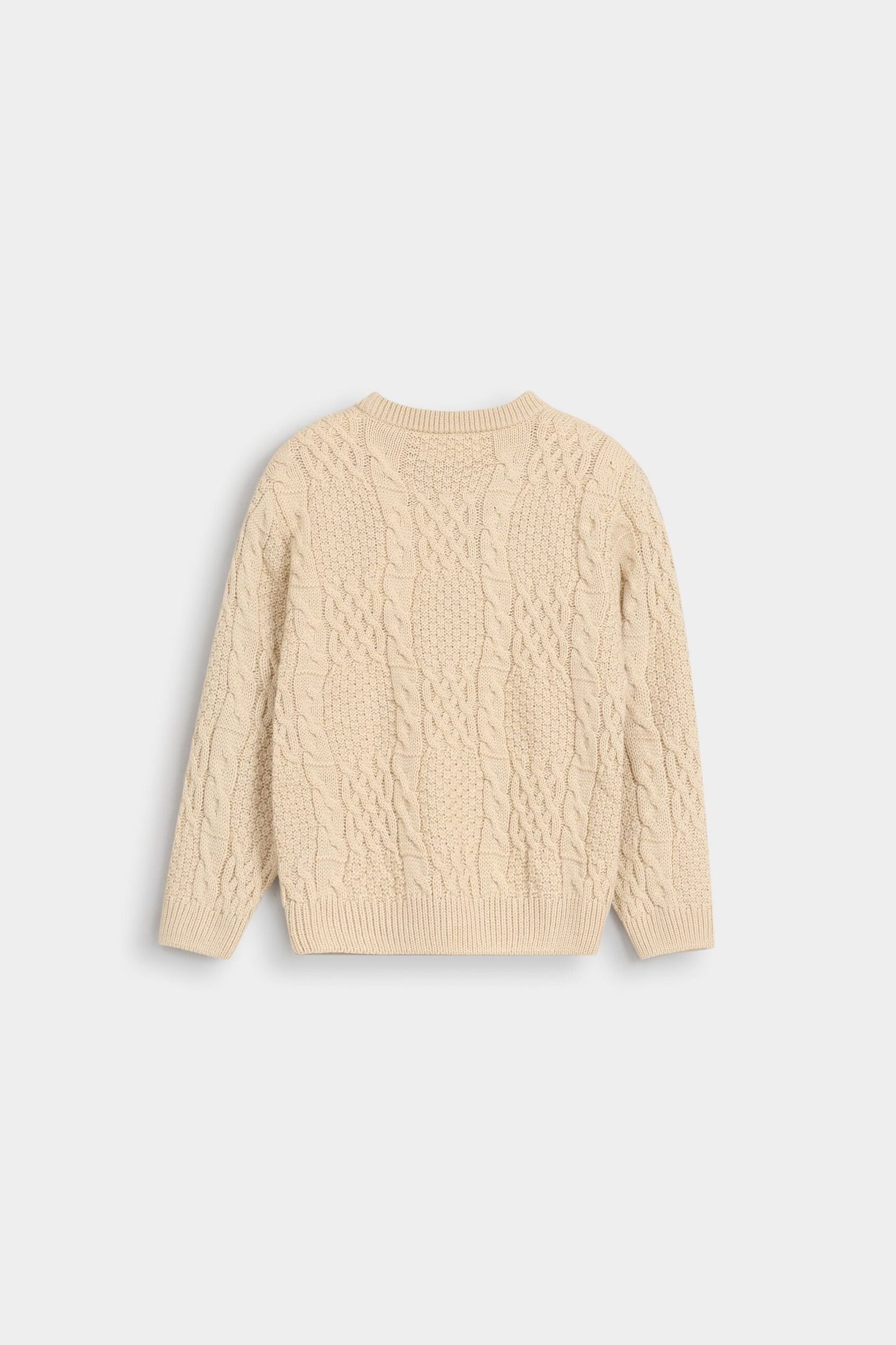 Cable Knit Sweater - Image 8