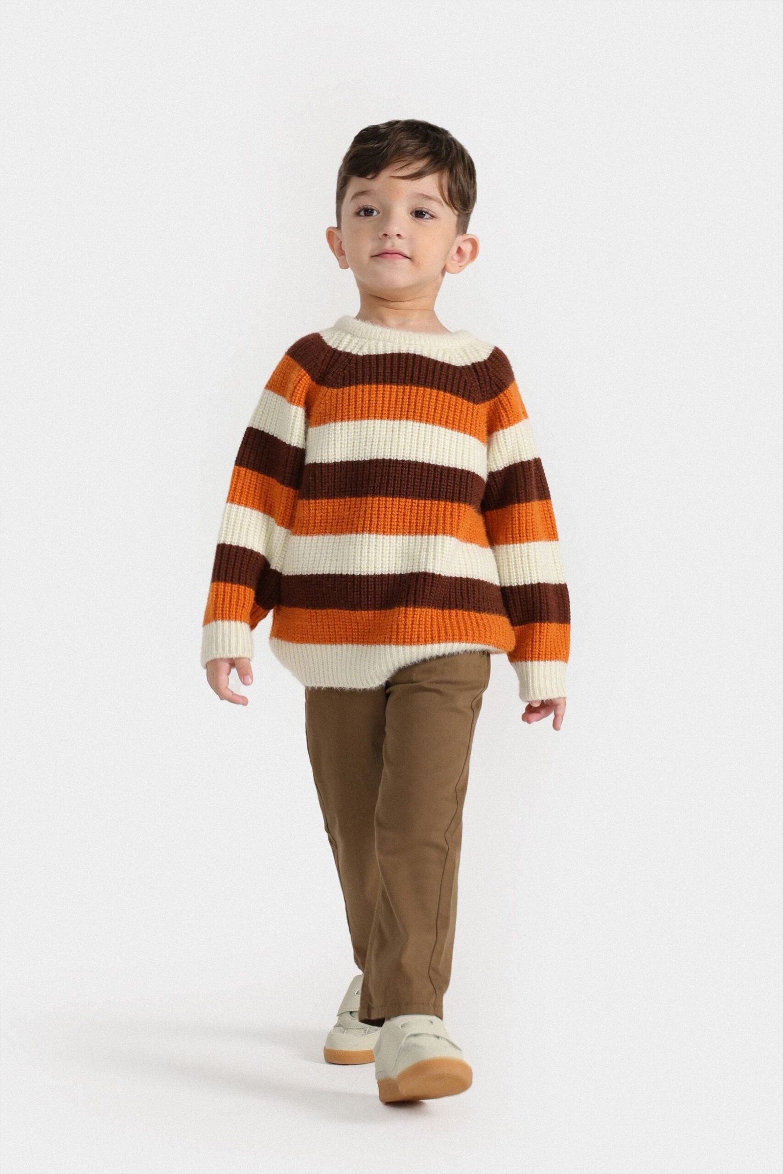 Raglan Striped Sweater - Image 4