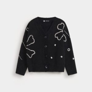 Embroidered Knit Sweater