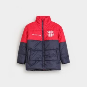 Color-Block Puffer Jacket