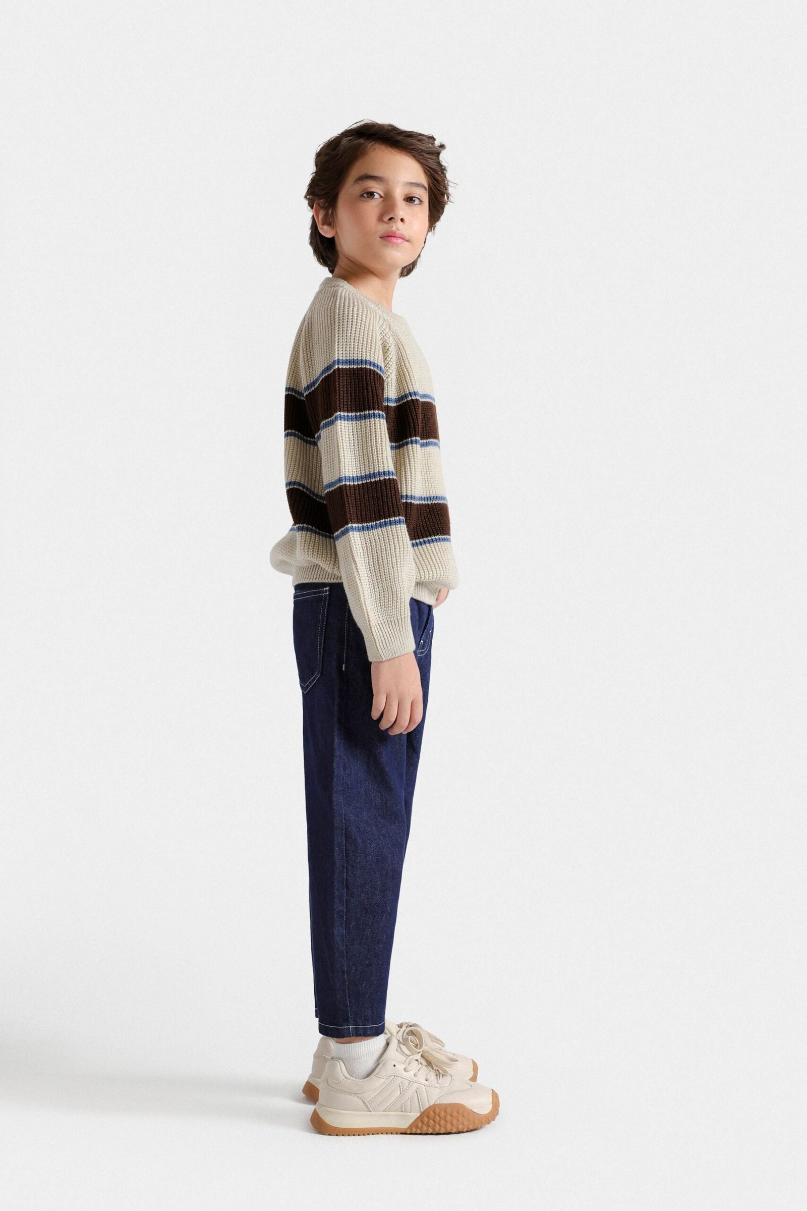 Raglan Striped Sweater - Image 5