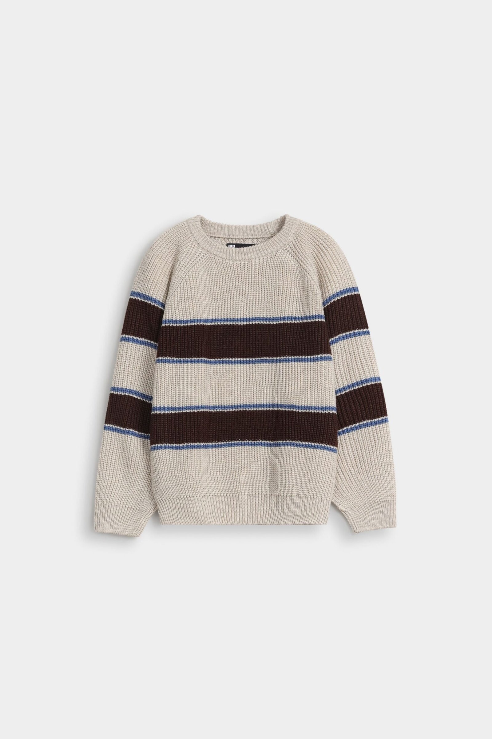 Raglan Striped Sweater