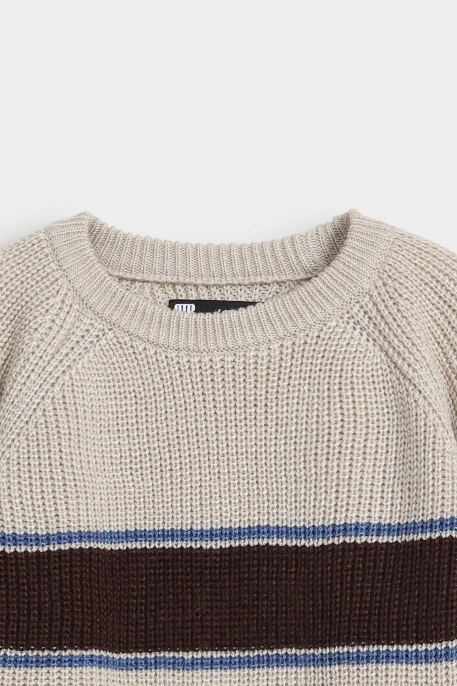 Raglan Striped Sweater - Image 2