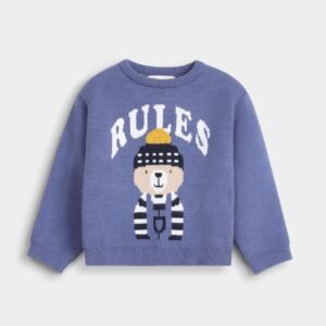 Jacquard Graphic Sweater