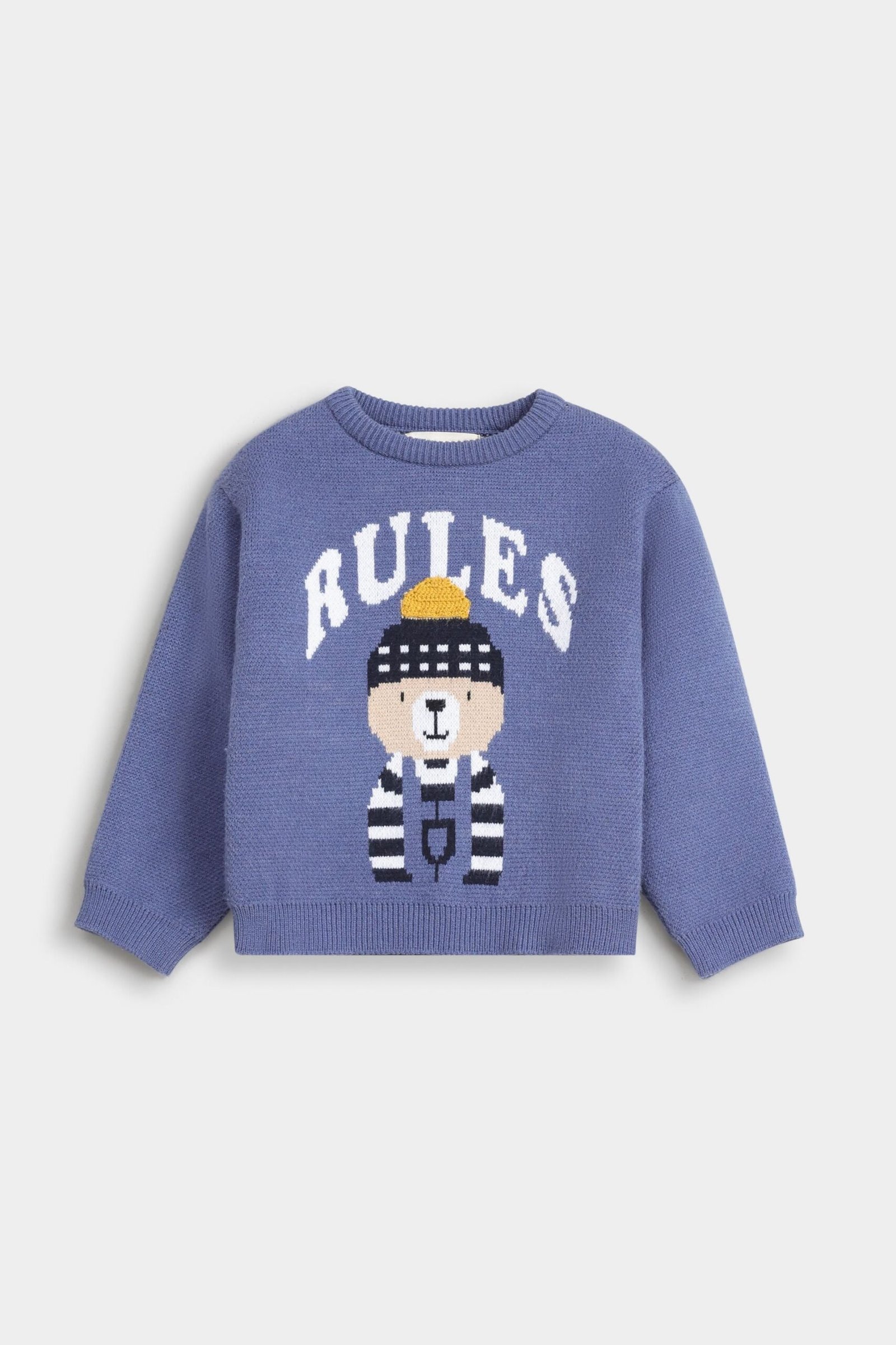 Jacquard Graphic Sweater